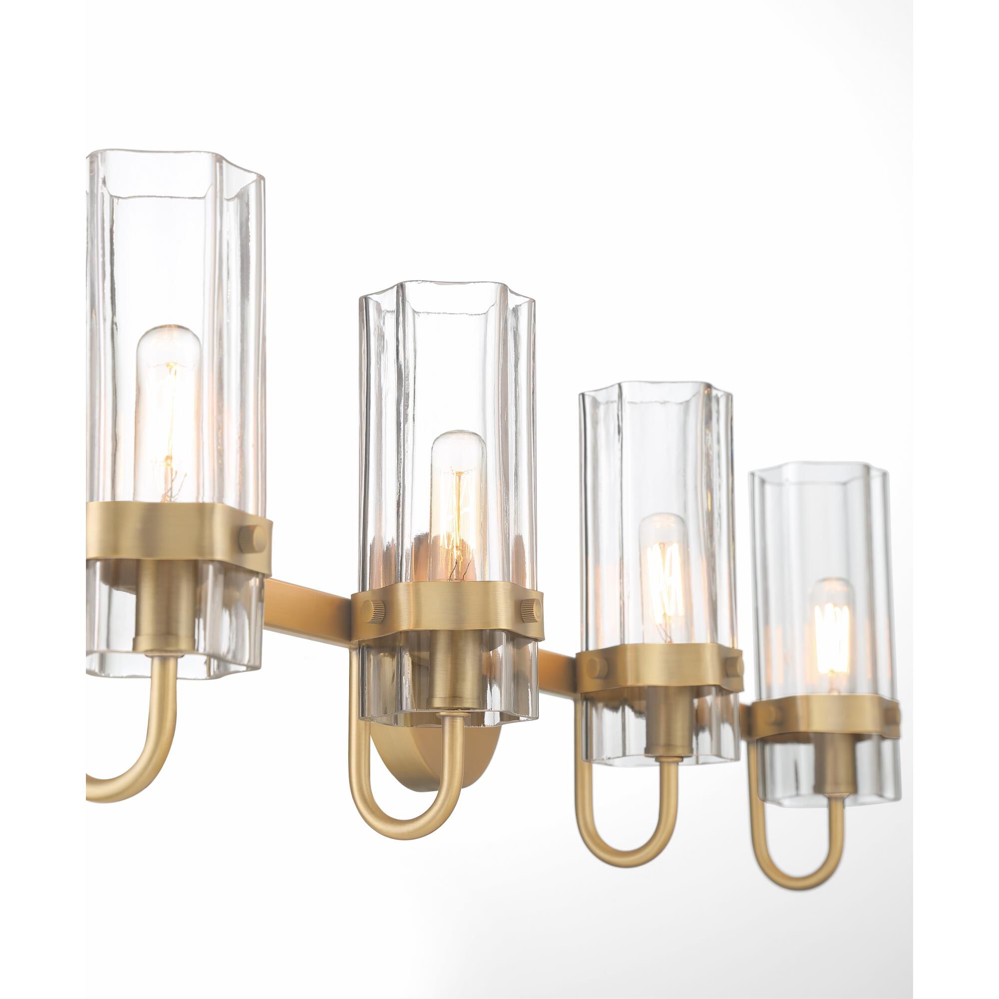 Brook 31 Inch 4 Light Bath Vanity Light by Eurofase Lighting