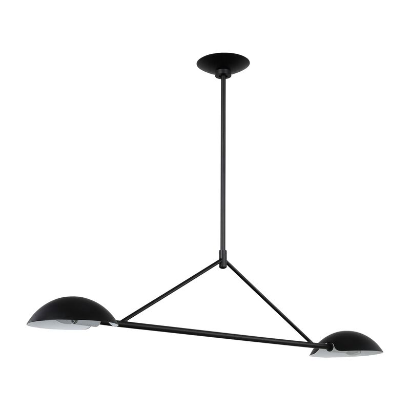Ellen DeGeneres Nevel Medium Linear Chandelier by Visual Comfort Studio