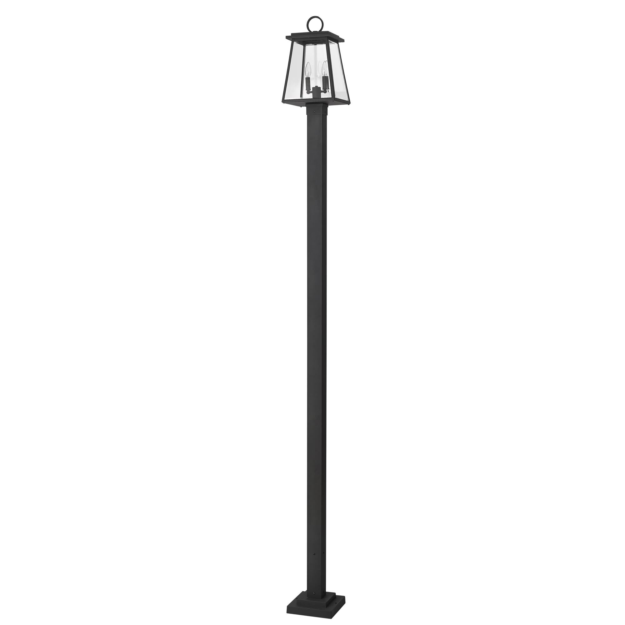 Broughton 112 Inch Tall 2 Light Outdoor Post Lamp by Z-Lite