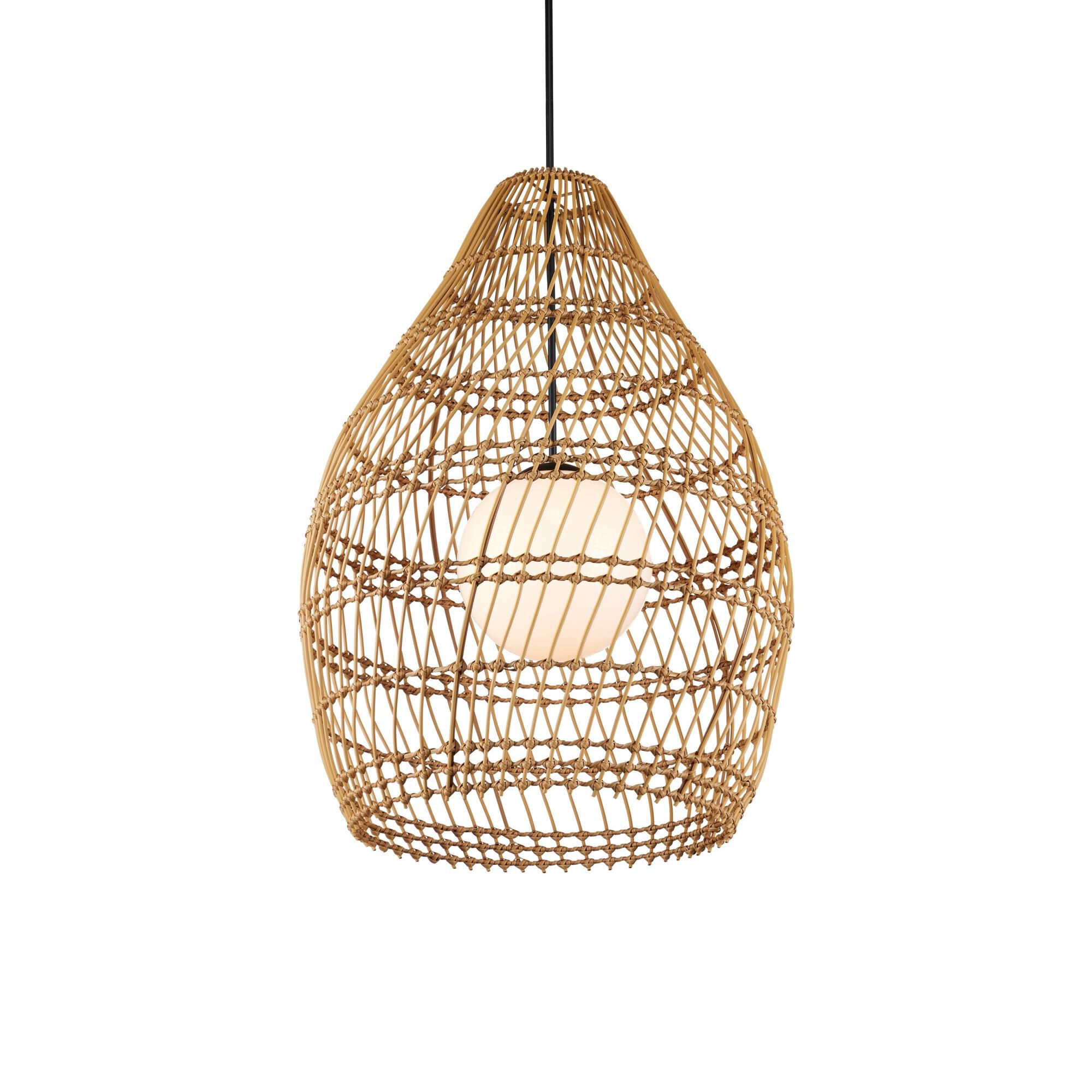 Fishtrap 30 Inch Outdoor Hanging Lantern by Currey and Company