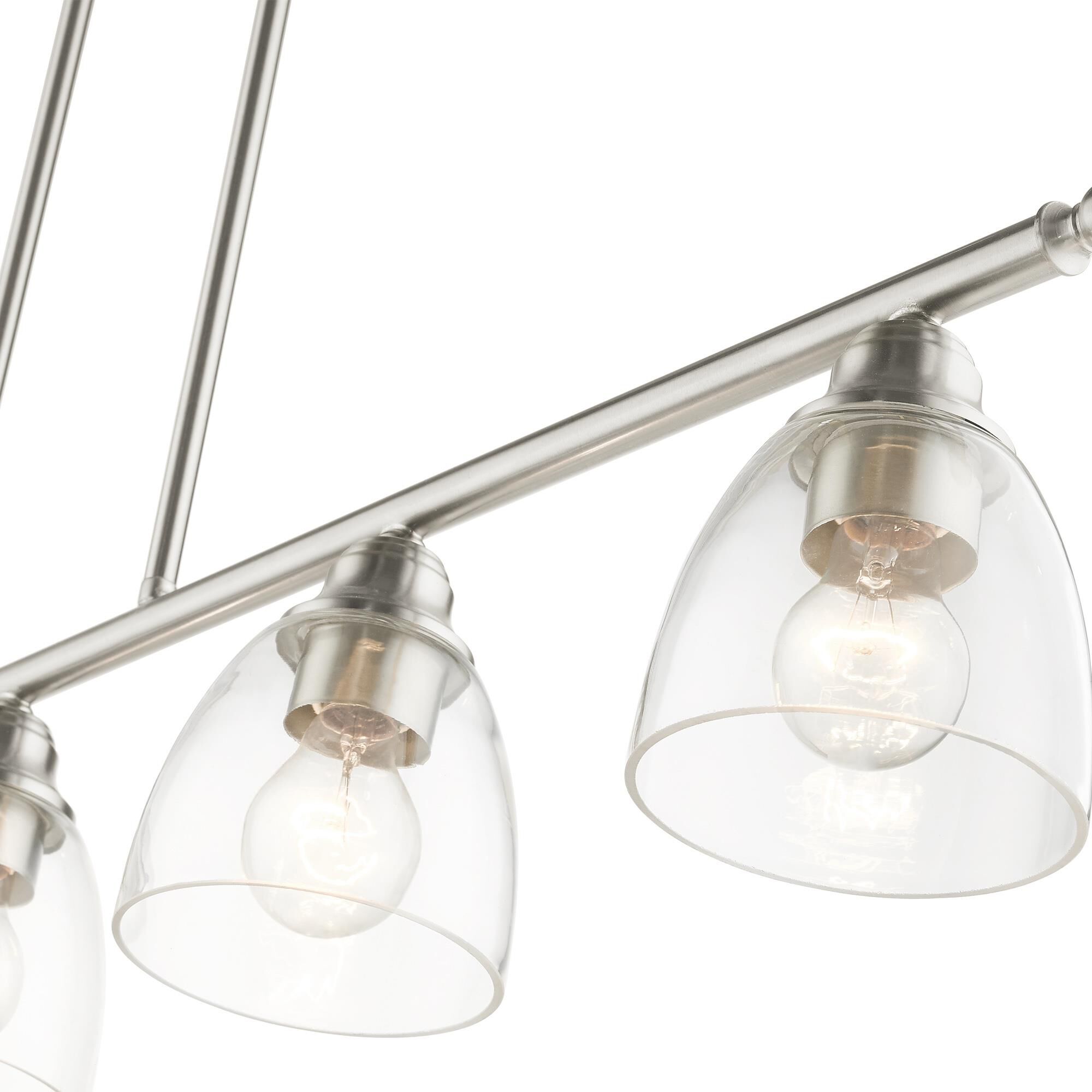 Montgomery 45 Inch 5 Light Linear Suspension Light by Livex Lighting