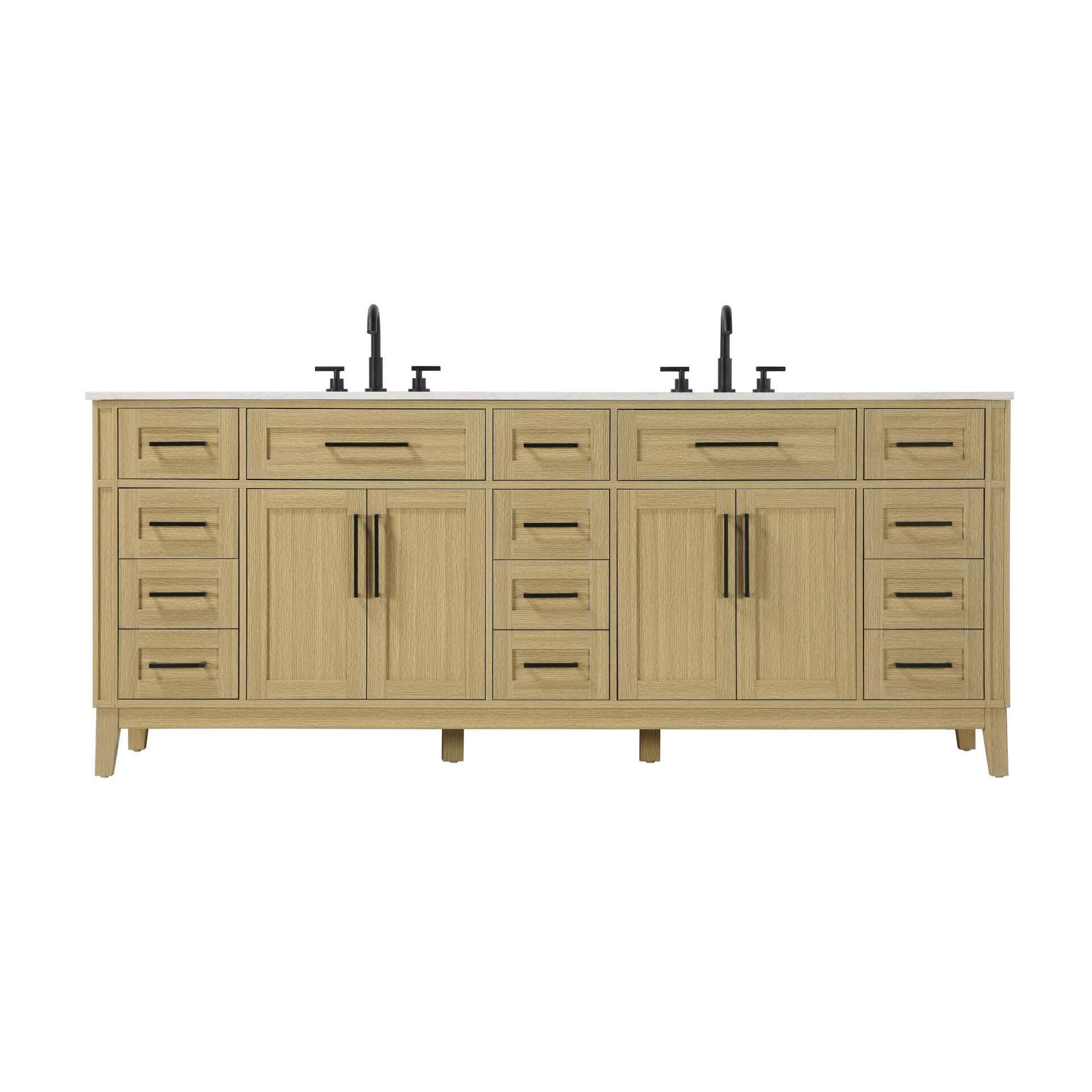 Virginia 84 Inch Bath Vanity by Elegant Decor