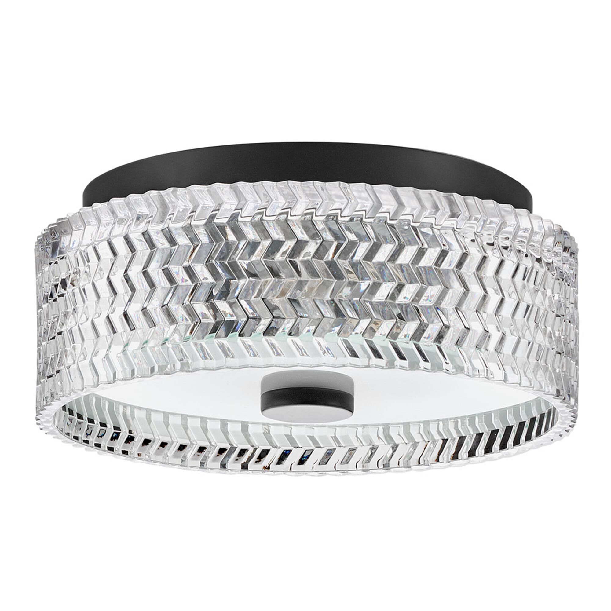 Elle 12 Inch 2 Light Flush Mount,