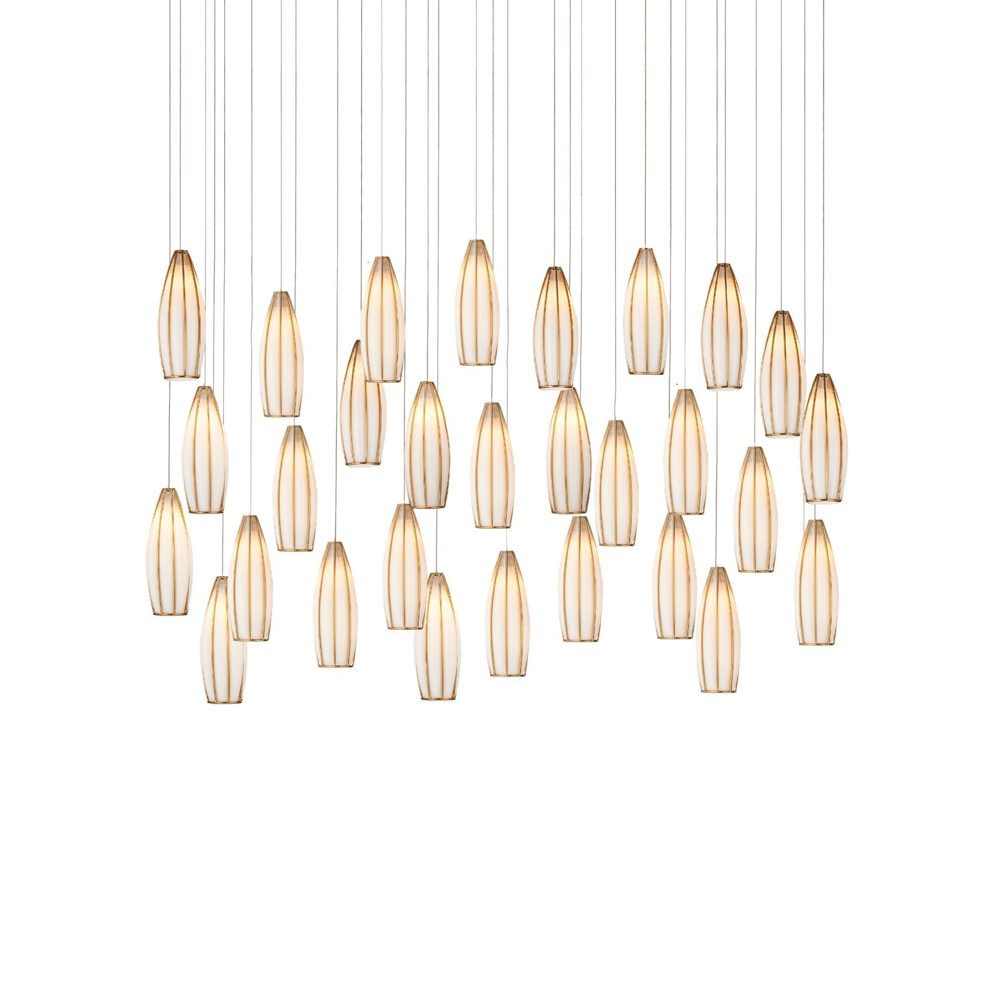 Parish 54 Inch Linear Suspension Light by Currey and Company