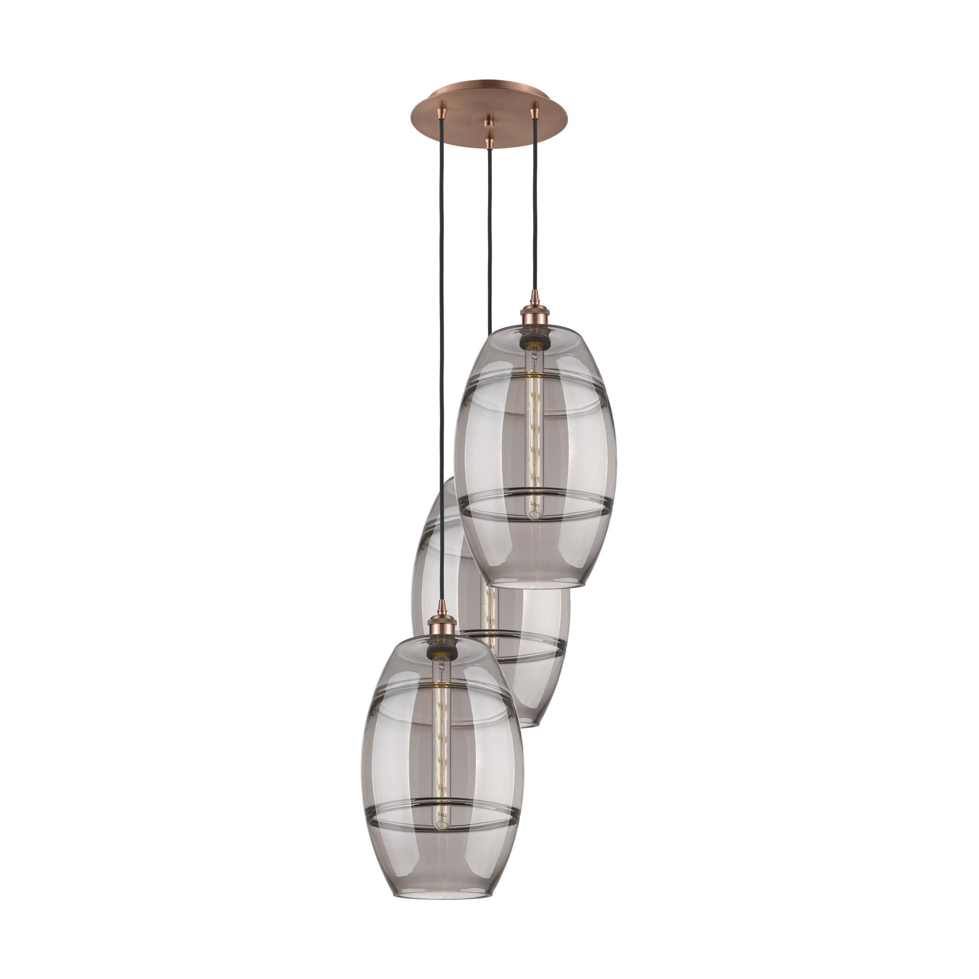 Bruno Marashlian Vaz 17 Inch Multi Light Pendant by Innovations Lighting