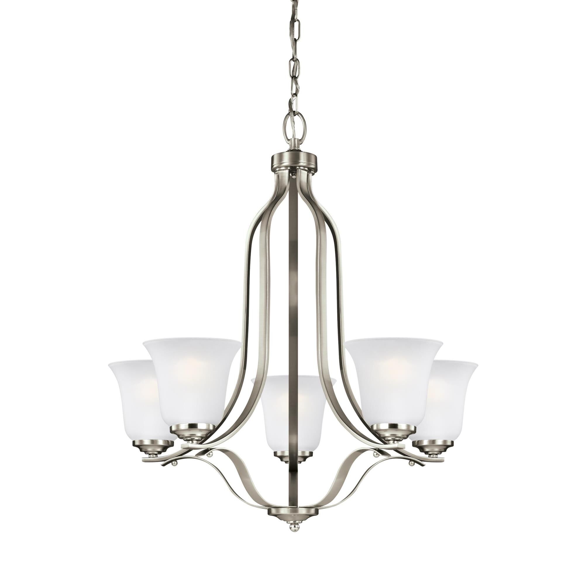Emmons 23 Inch 5 Light LED Chandelier by Generation Lighting