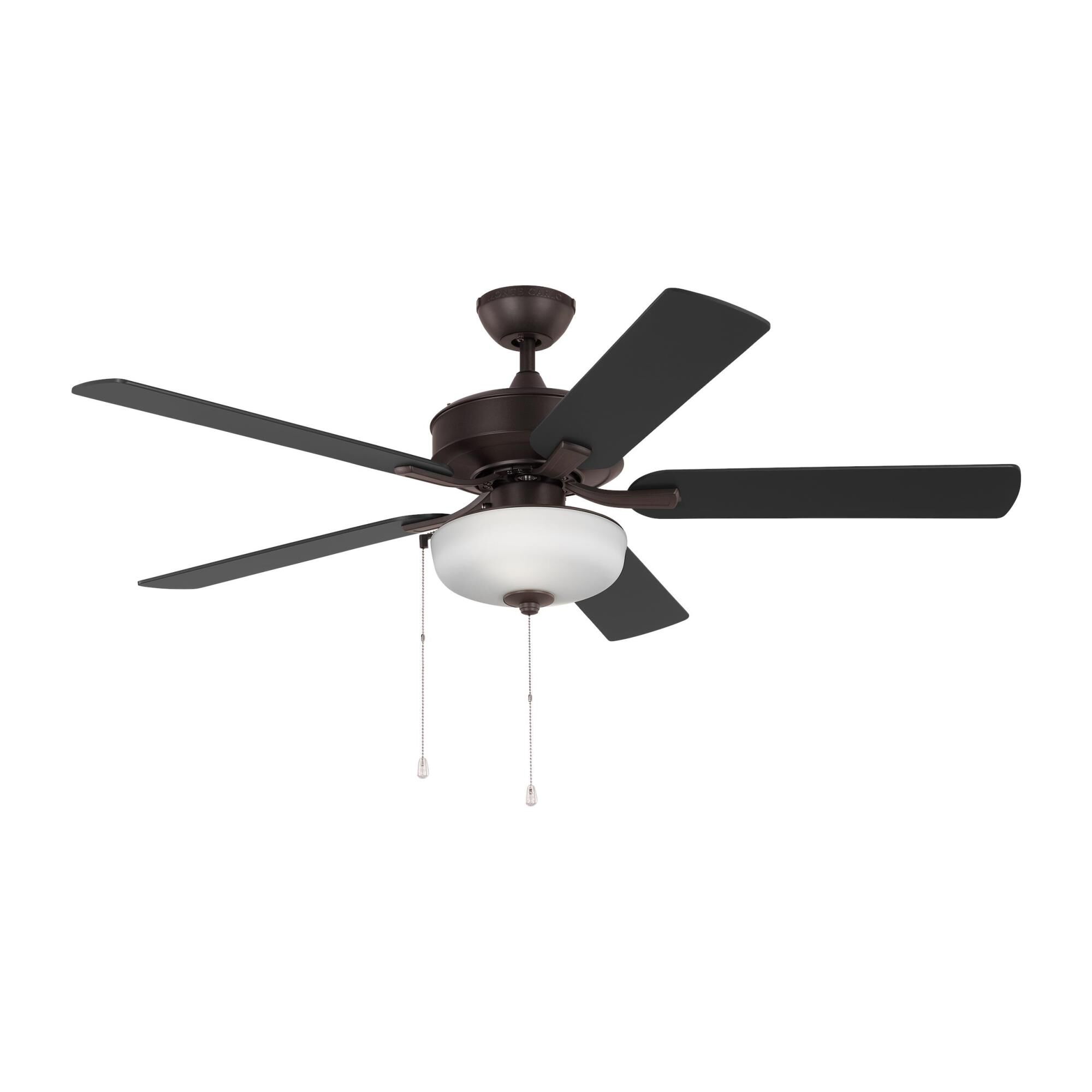 Linden Outdoor Outdoor Rated 52 Inch Ceiling Fan with Light Kit by Generation Lighting