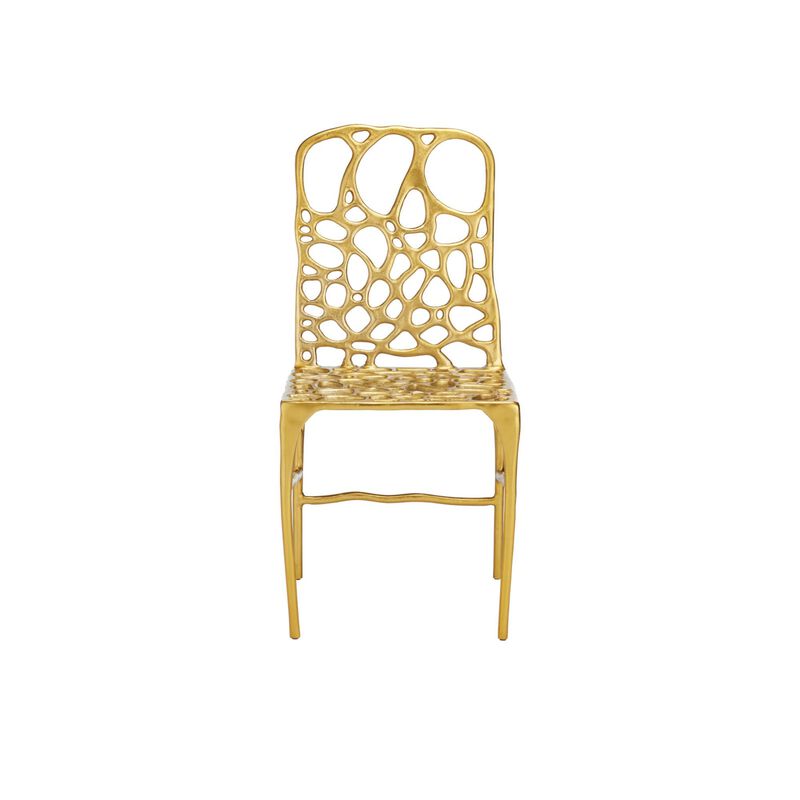 Marjorie Skouras Honeycomb Accent Chair by Currey & Company