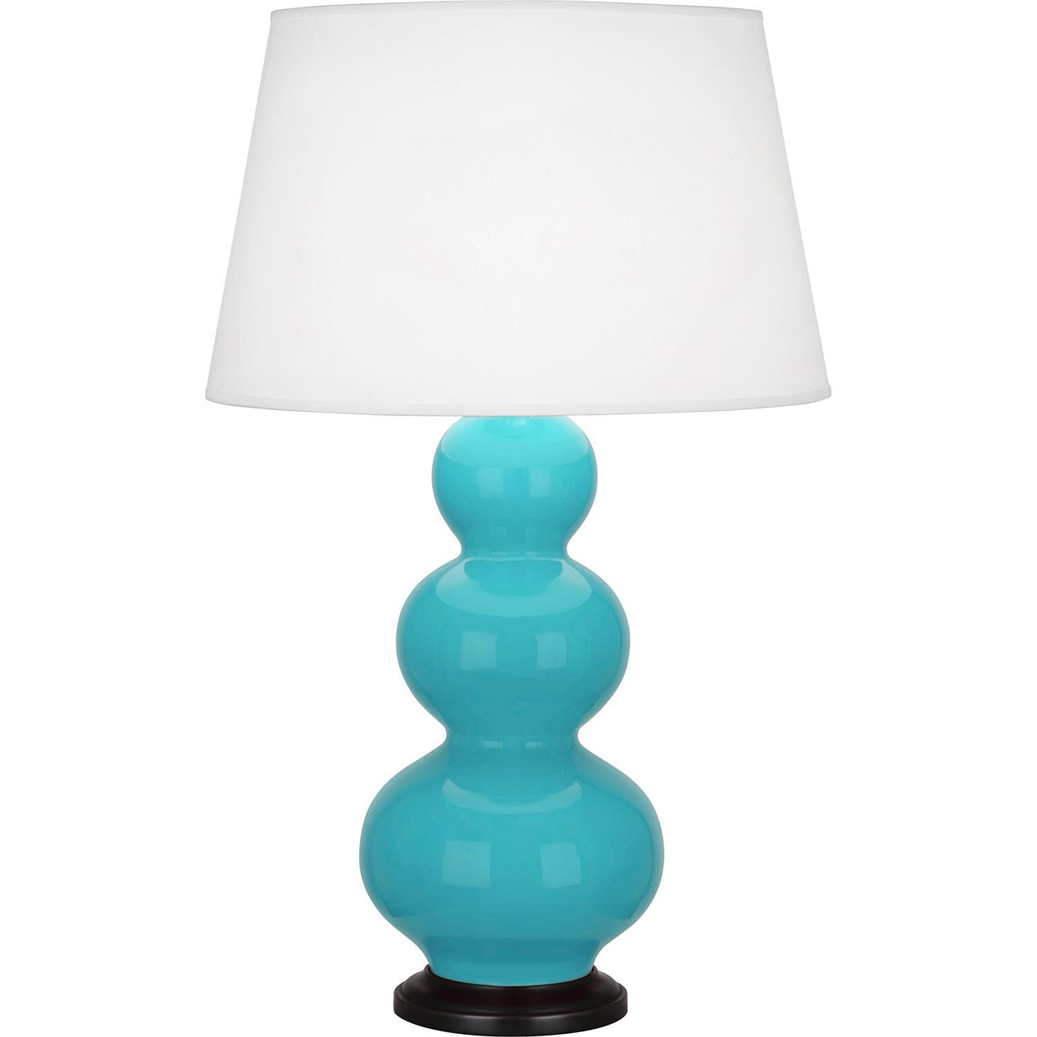 Triple Gourd 33 Inch Table Lamp by Robert Abbey