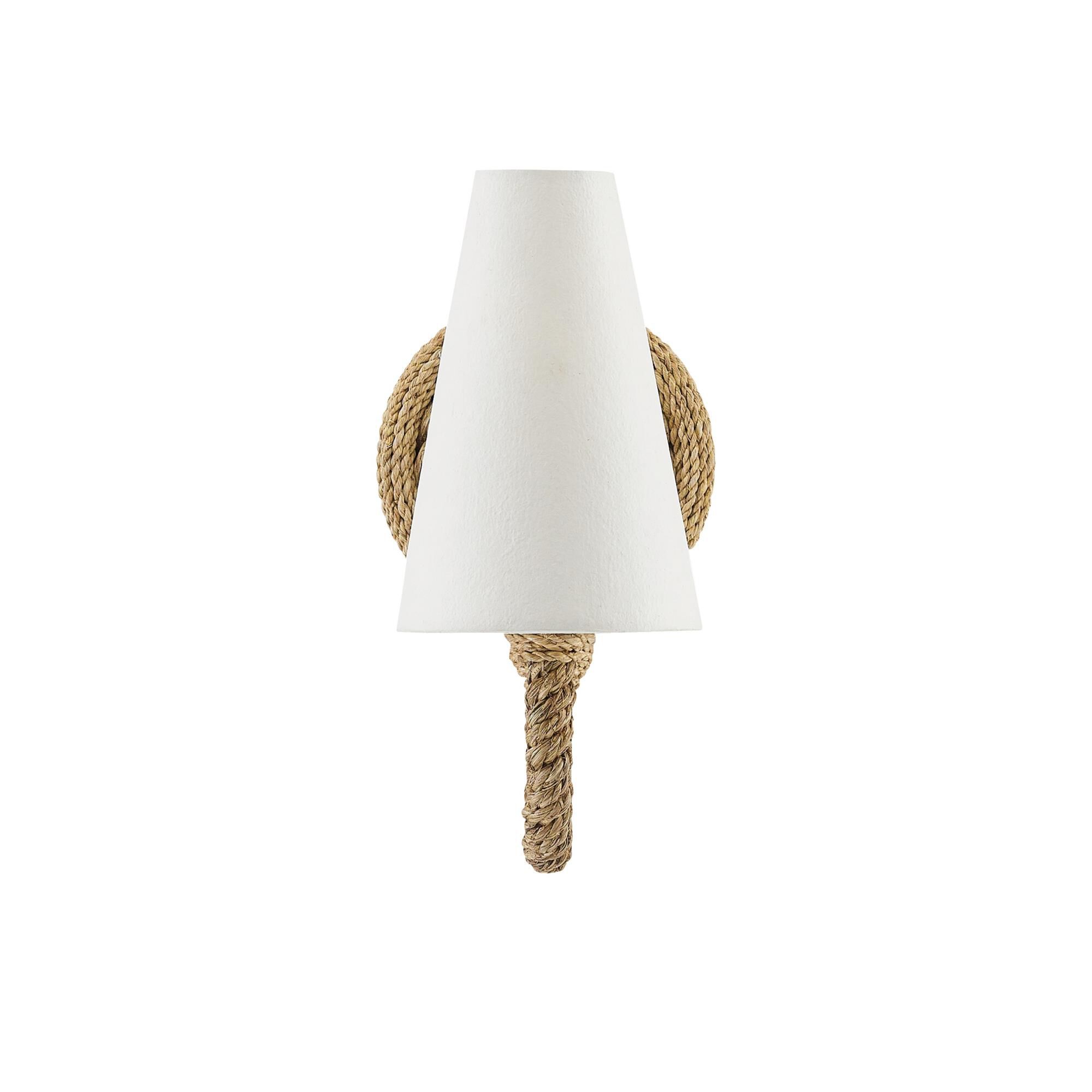 Bunny Williams Wallis 12 Inch Wall Sconce by Currey and Company