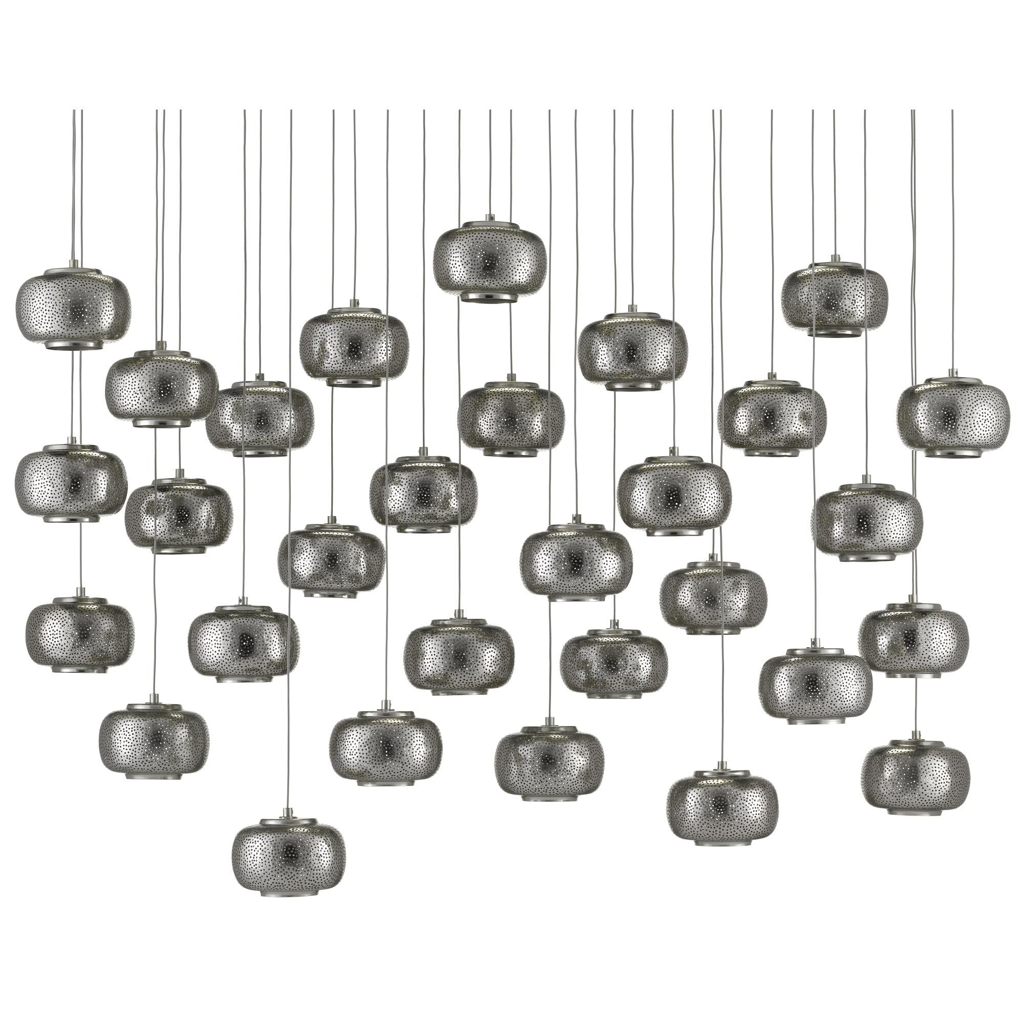 Pepper 54 Inch 30 Light LED Multi Light Pendant by Currey and Company