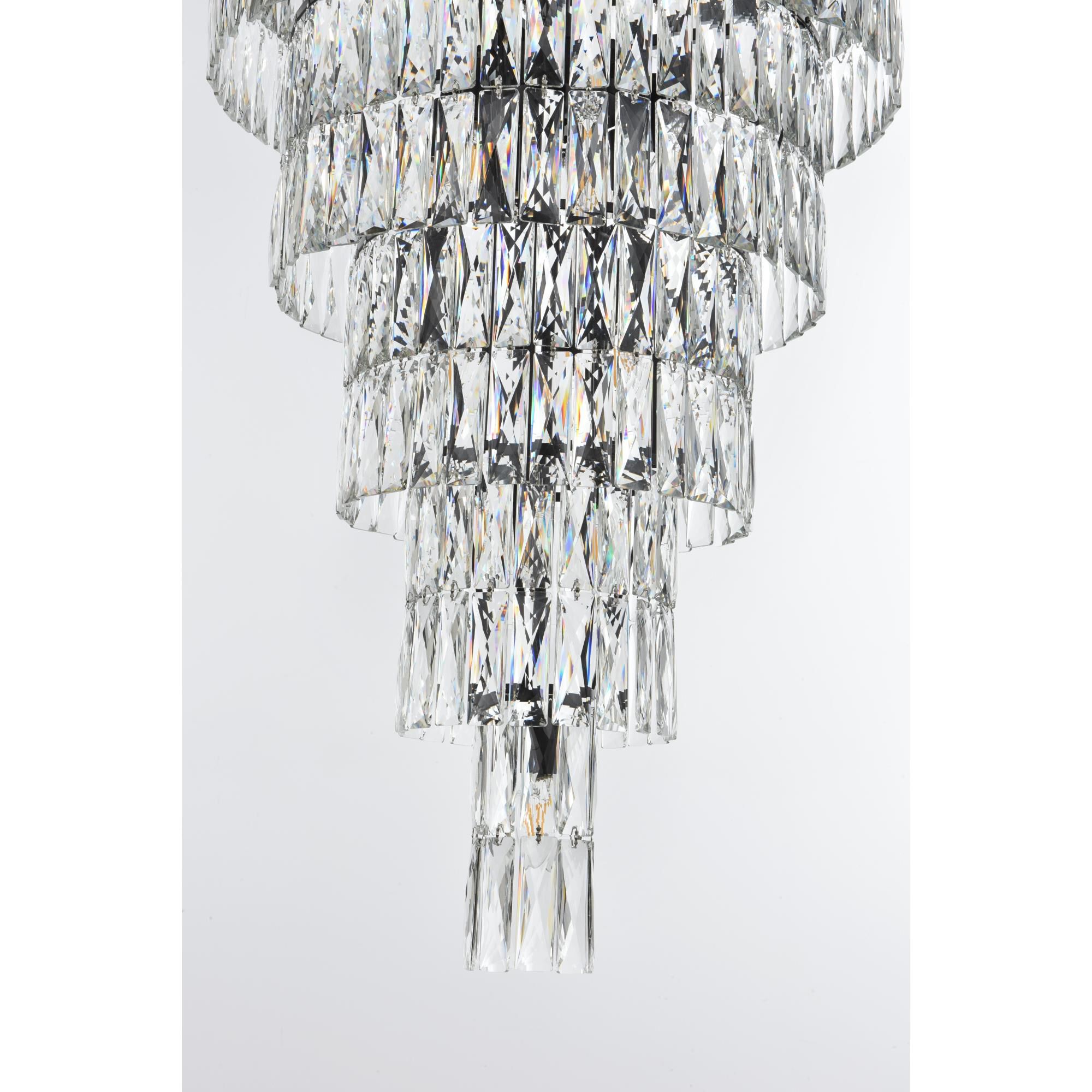 Josephine 41 Inch Chandelier by Elegant Lighting