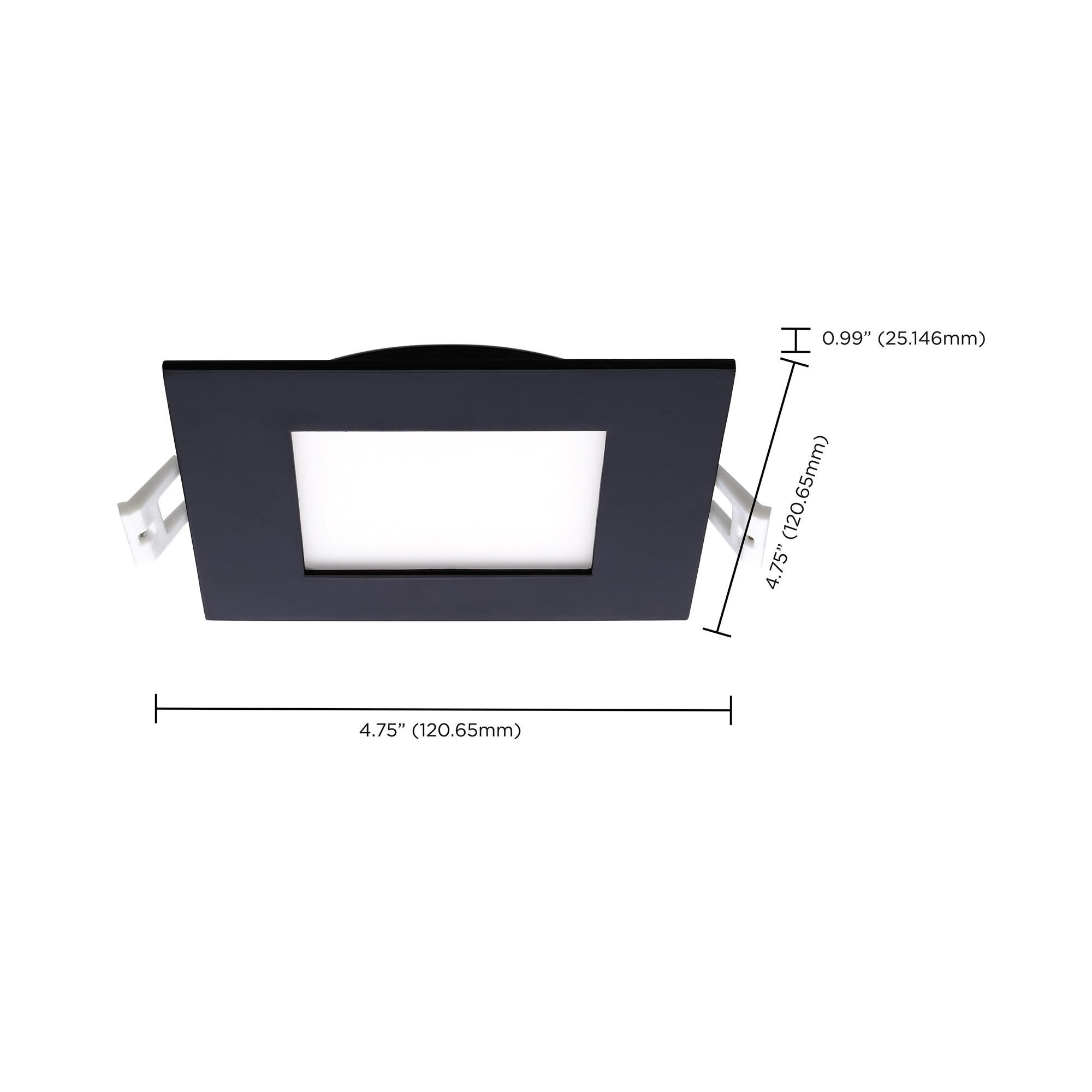 Shown in Black finish