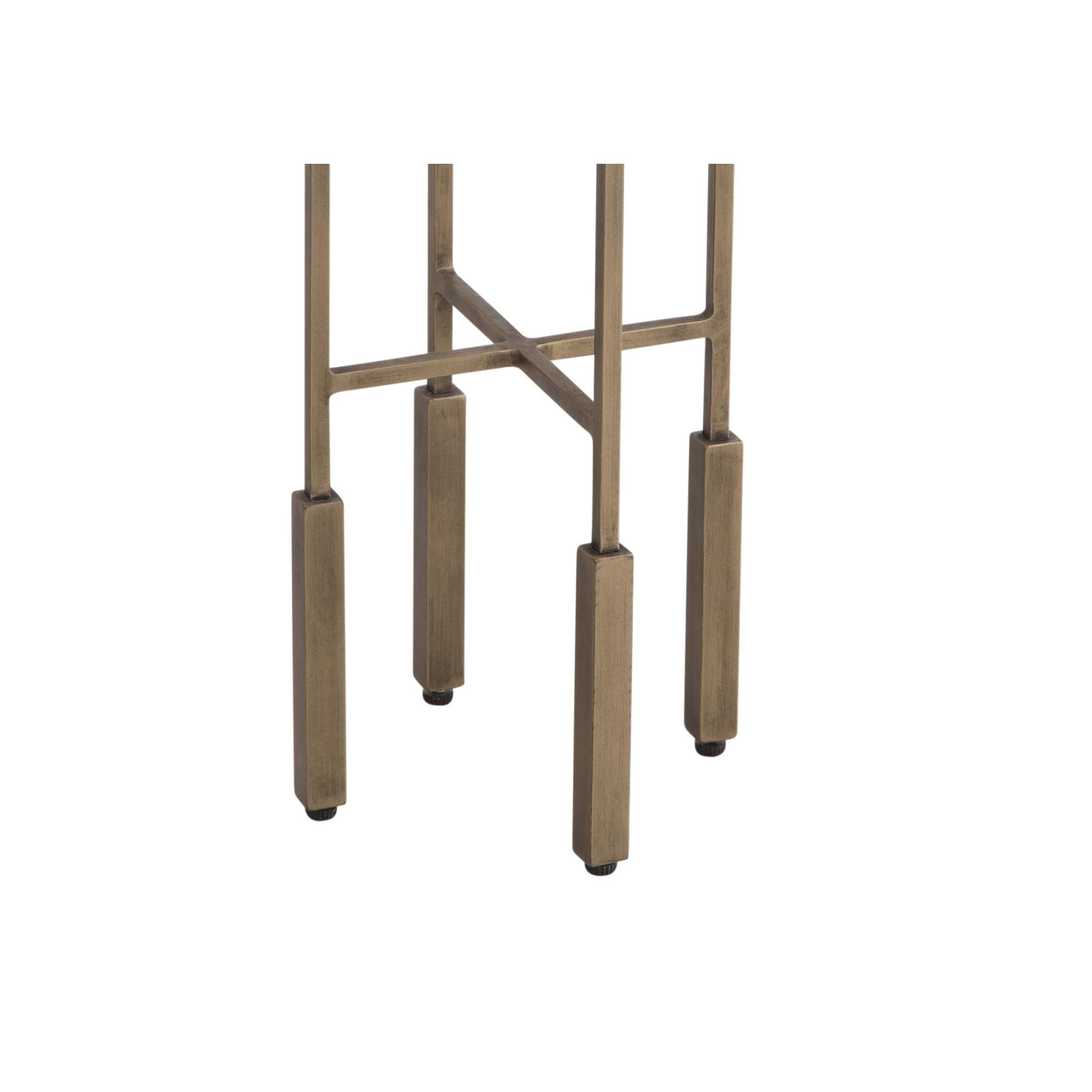 Lucia 8 Inch Accent Table by Bassett Mirror Company