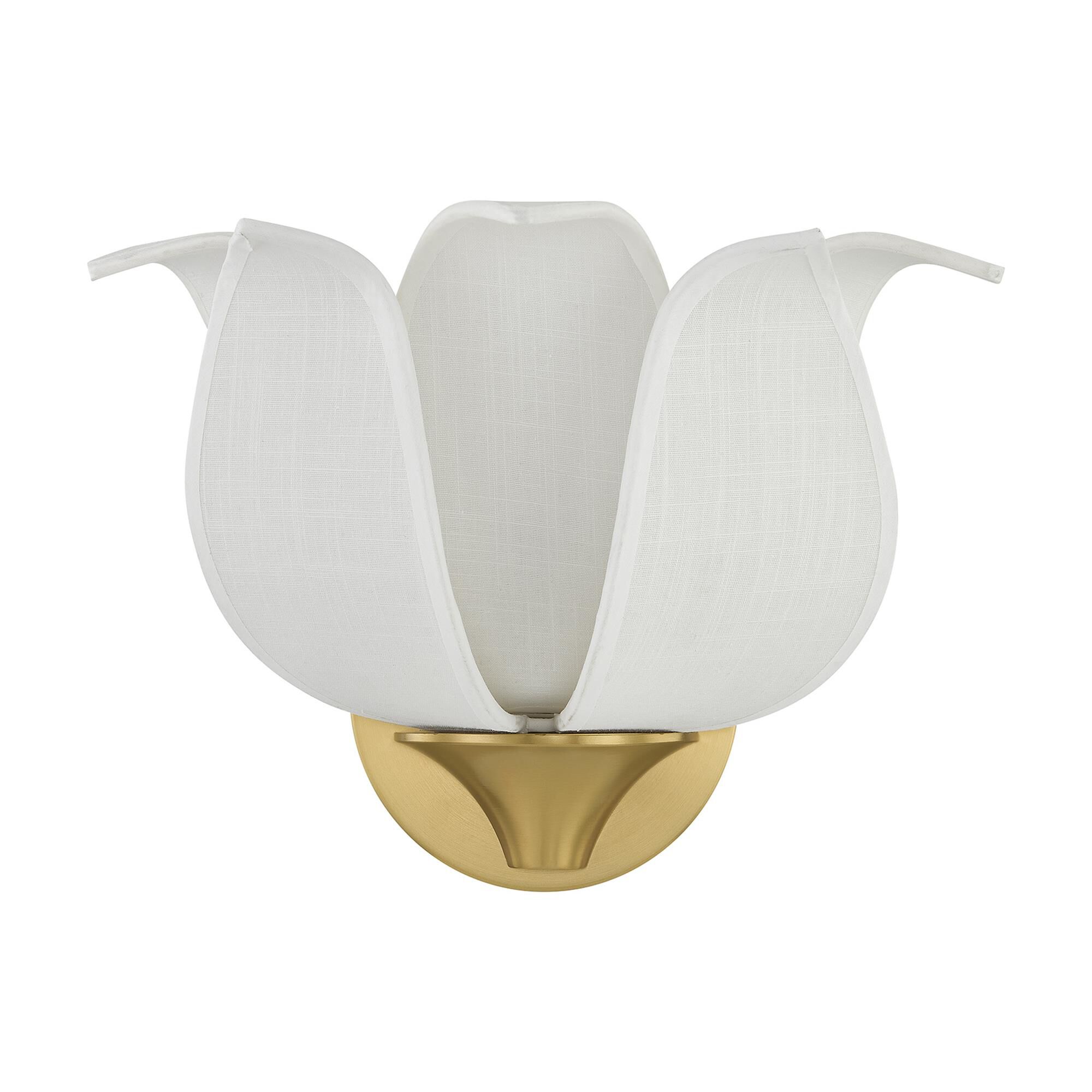 Shown in Warm Brass finish