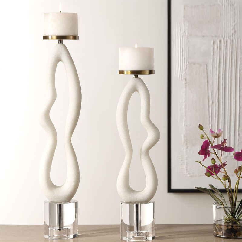 David Frisch Feamelo 23 Inch Candle Holder by Uttermost
