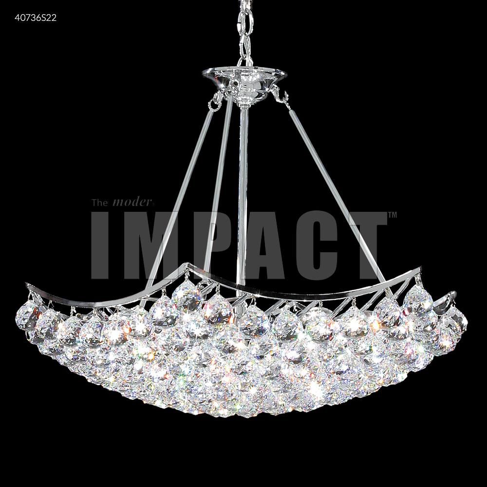 Cascade 26 Inch 9 Light Chandelier by James R. Moder