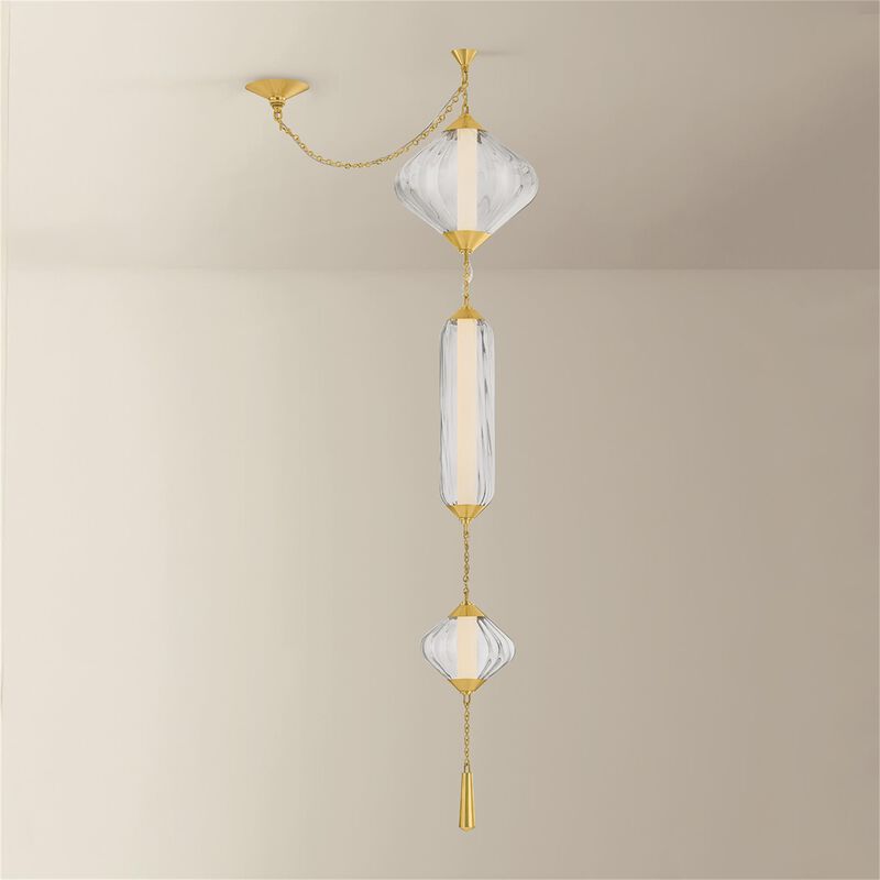 Fiorello 13 Inch Large Pendant by Corbett Lighting