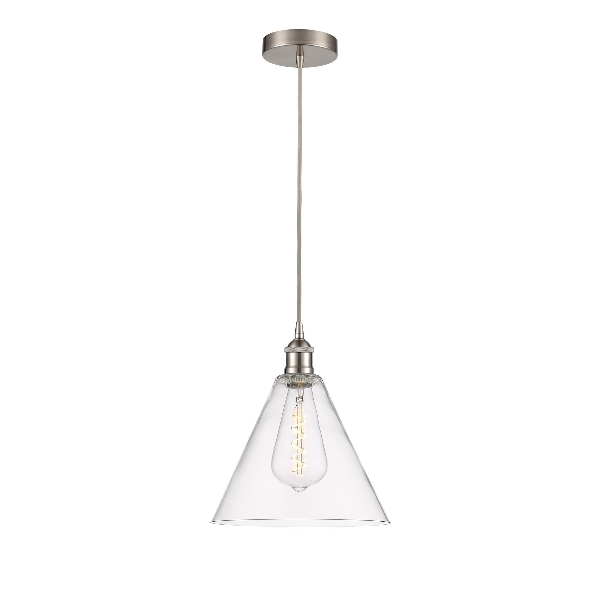 Innovations Lighting Bruno Marashlian Edison Cone 12 Inch Mini Pendant