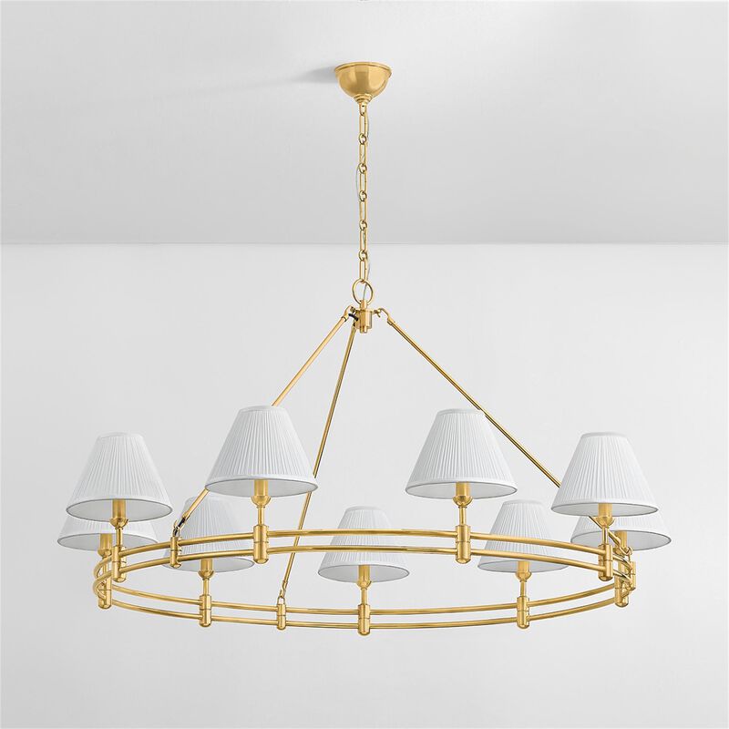 Mark D. Sikes Howard 26 Inch Chandelier by Hudson Valley Lighting