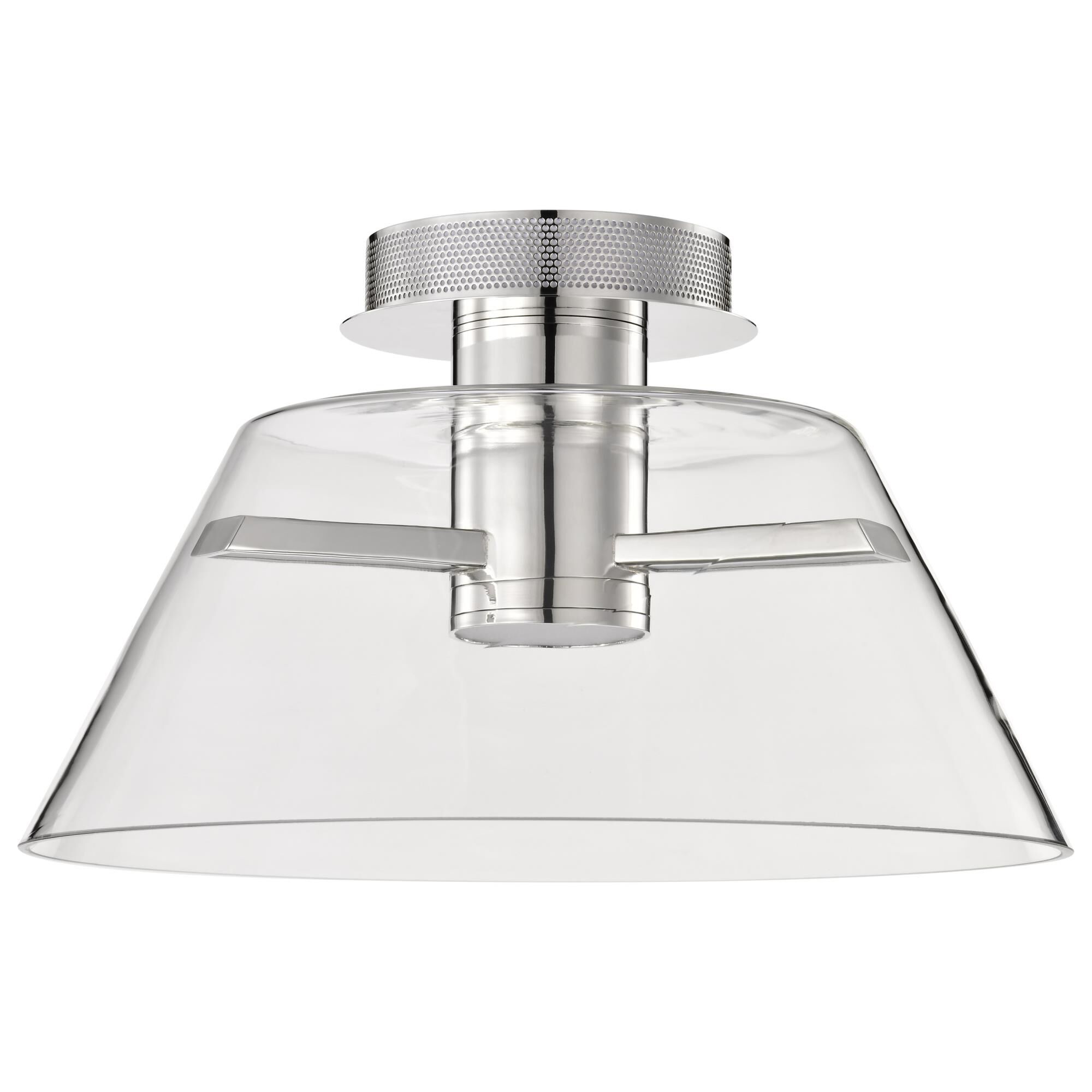 Edmond 17 Inch Semi Flush Mount by Nuvo Lighting
