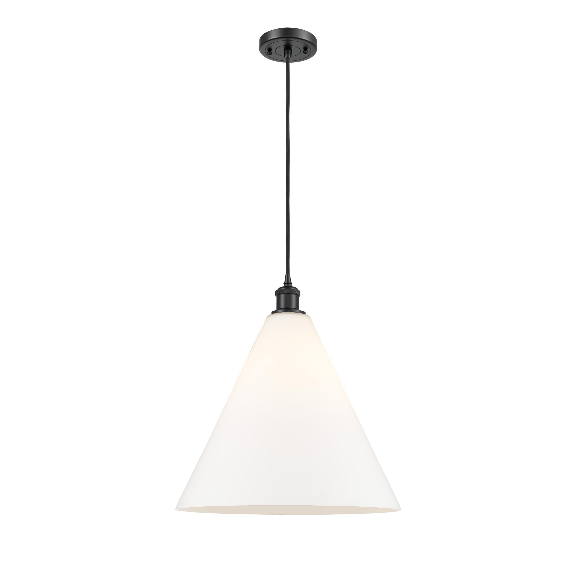 Innovations Lighting Bruno Marashlian Ballston Cone 16 Inch Large Pendant