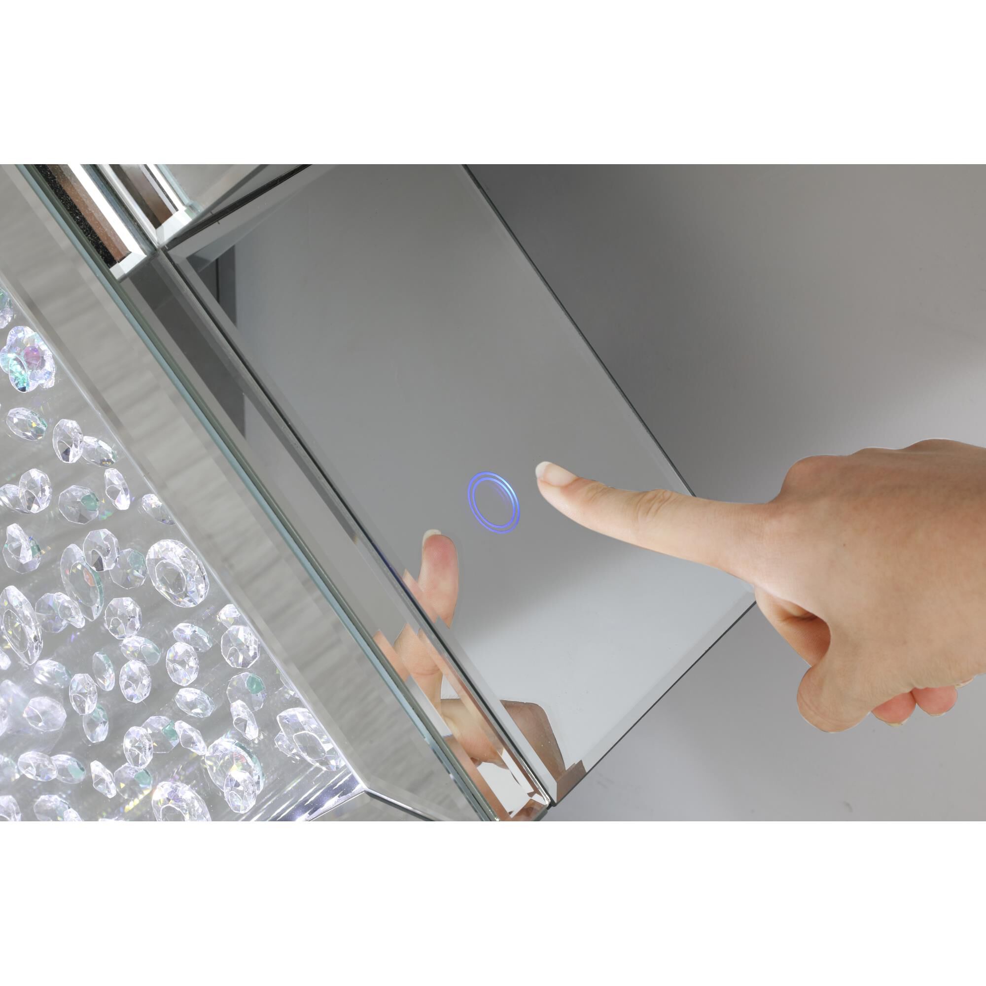 Raiden End Table by Elegant Decor