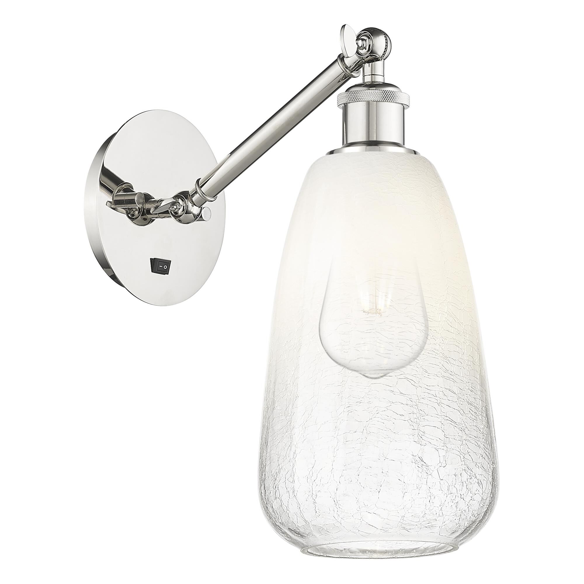 Shown in Polished Nickel finish and Opal glass