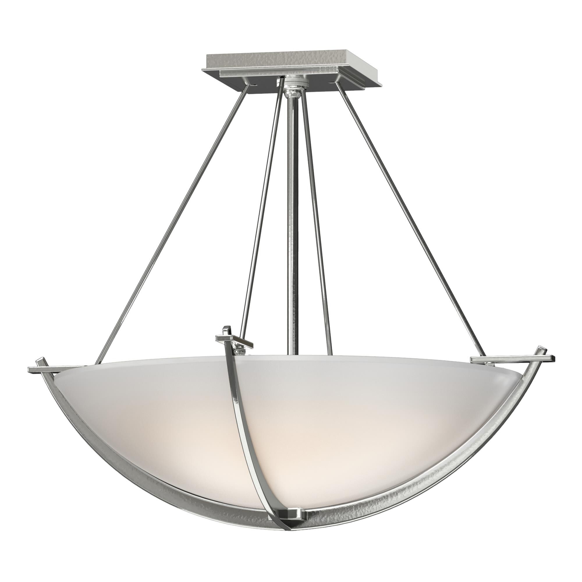 Compass 18 Inch 3 Light Semi Flush Mount by Hubbardton Forge