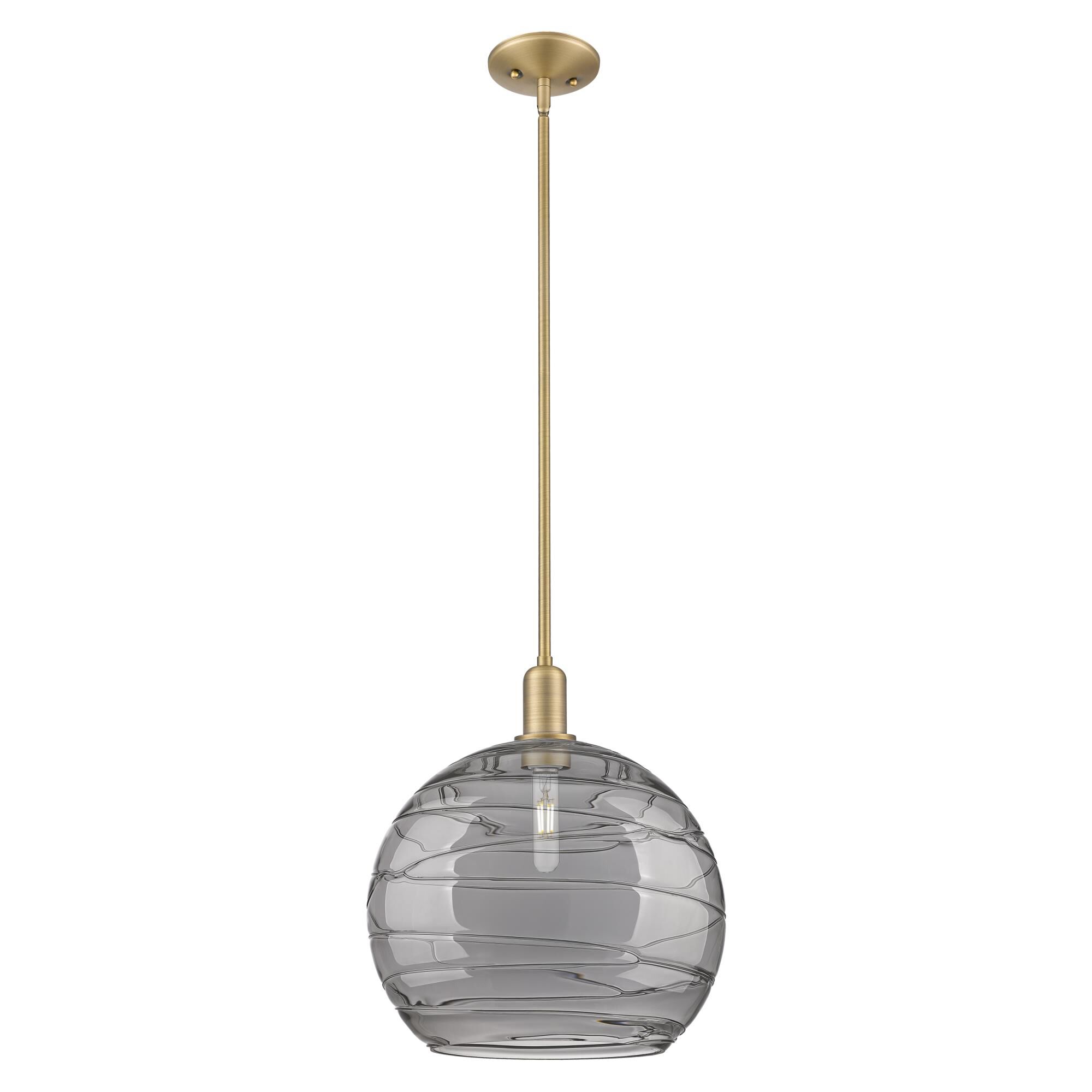 Bruno Marashlian Athens Deco Swirl 14 Inch Large Pendant by Innovations Lighting