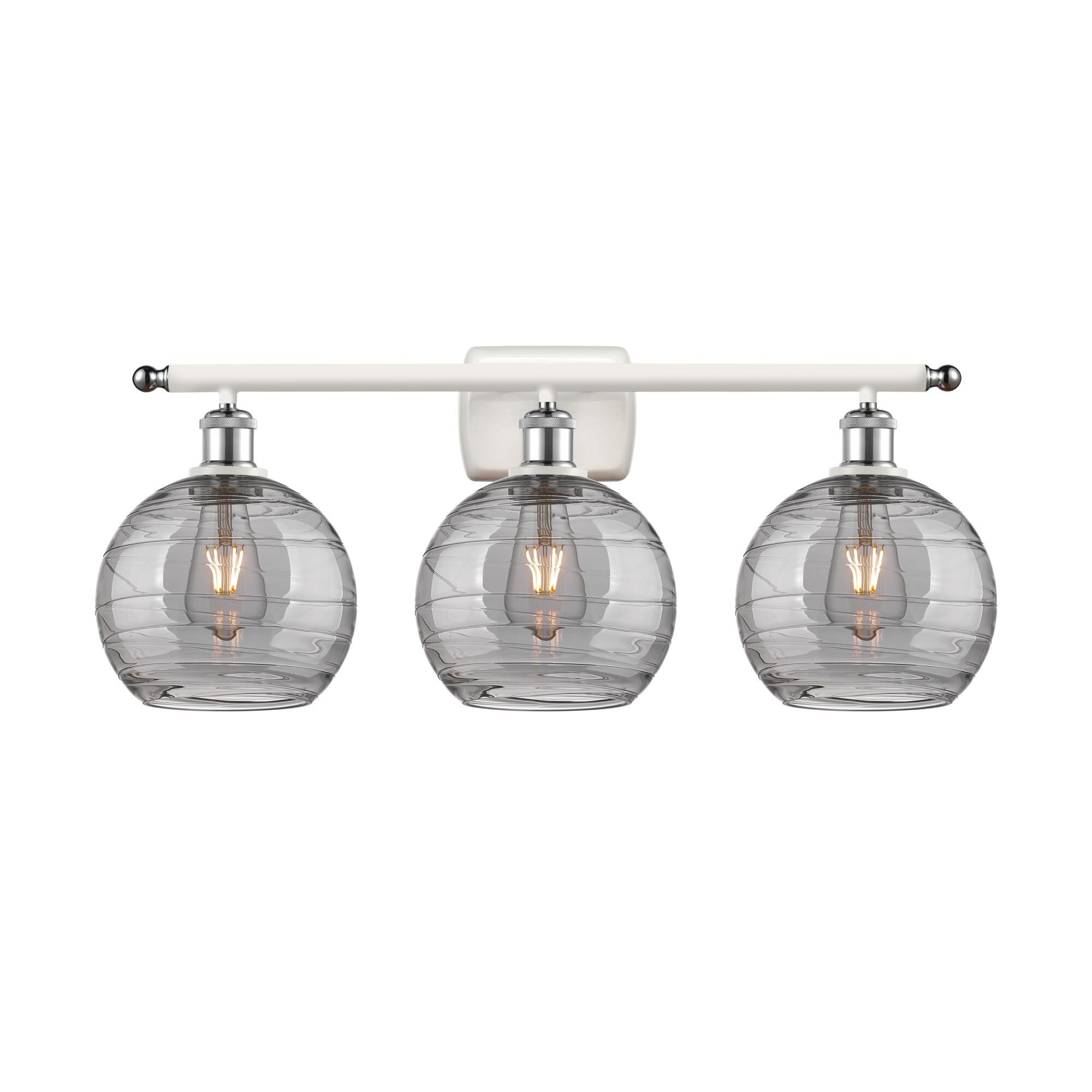 Bruno Marashlian Athens Deco Swirl 28 Inch Bath Vanity Light by Innovations Lighting