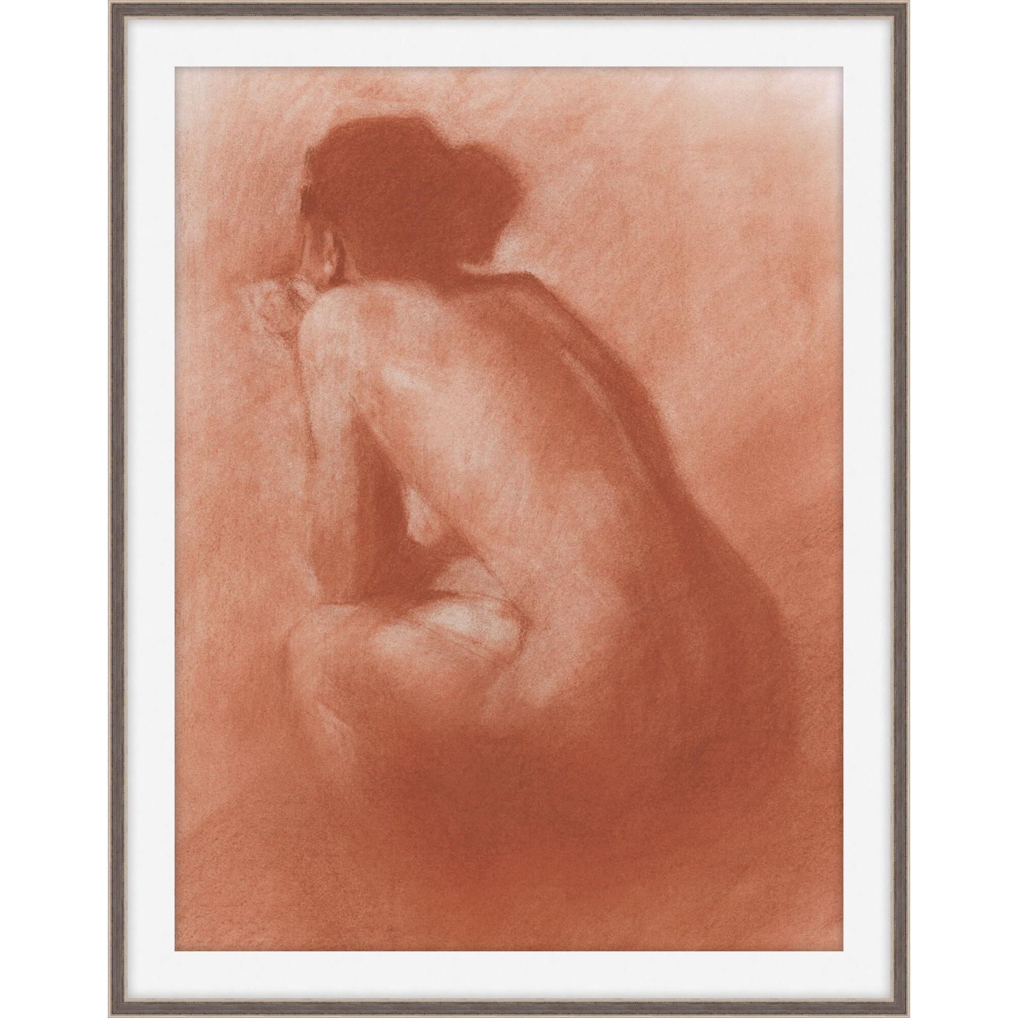 Patrick Palmer Girl Seated Print by LEVEL57