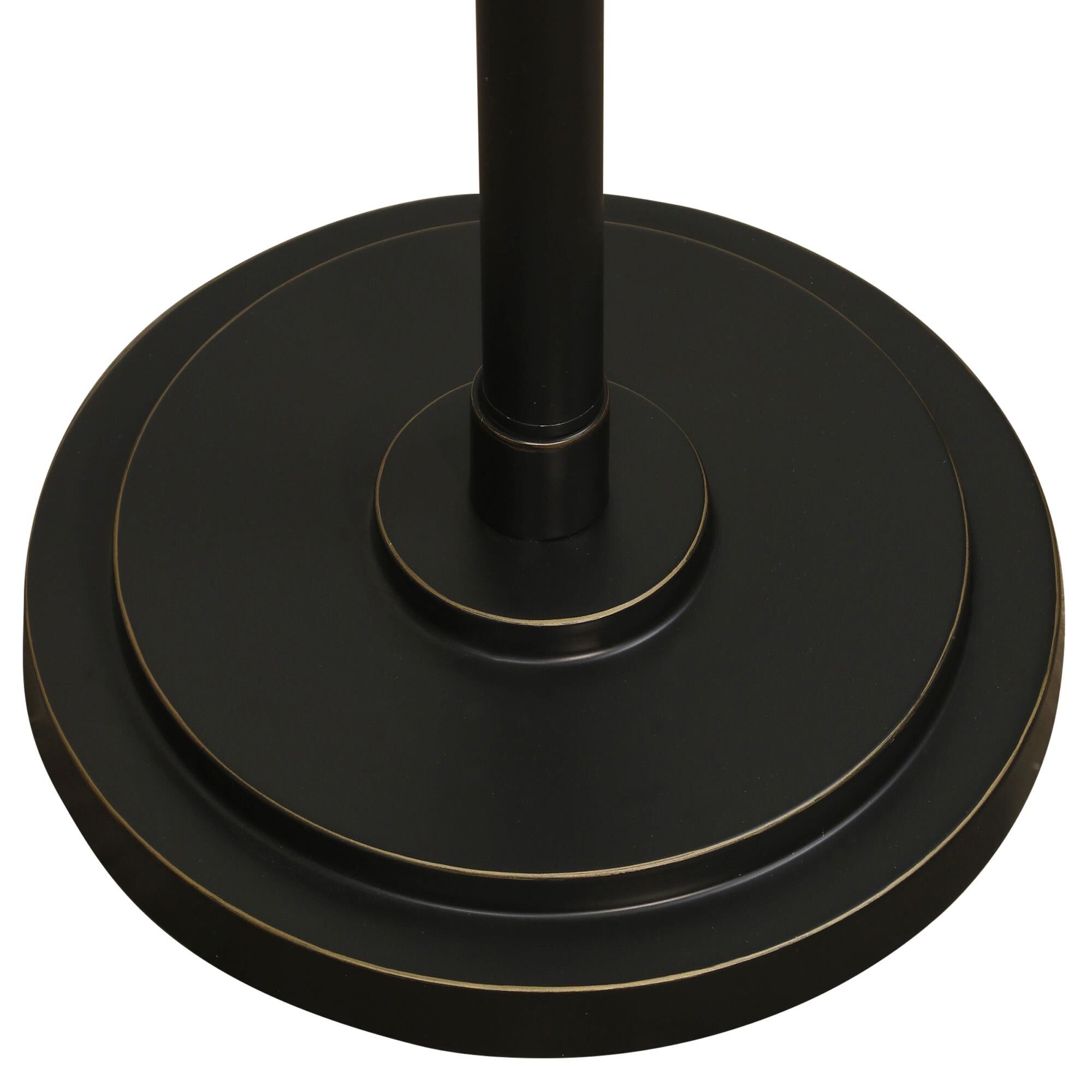 Shown in Madison Bronze finish and Beige Hardback Fabric shade