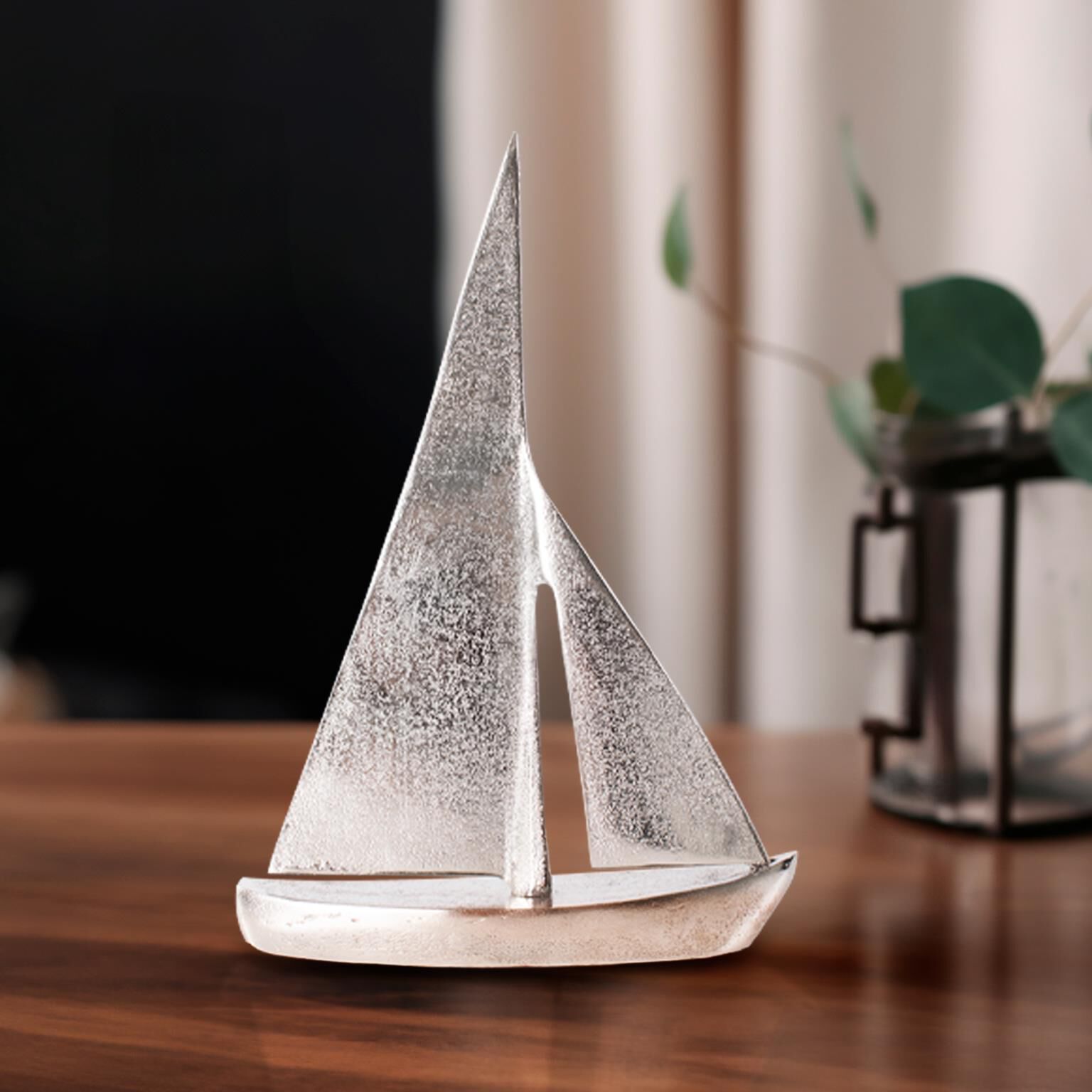 Catamaran Boat Sculpture by Howard Elliott Collection