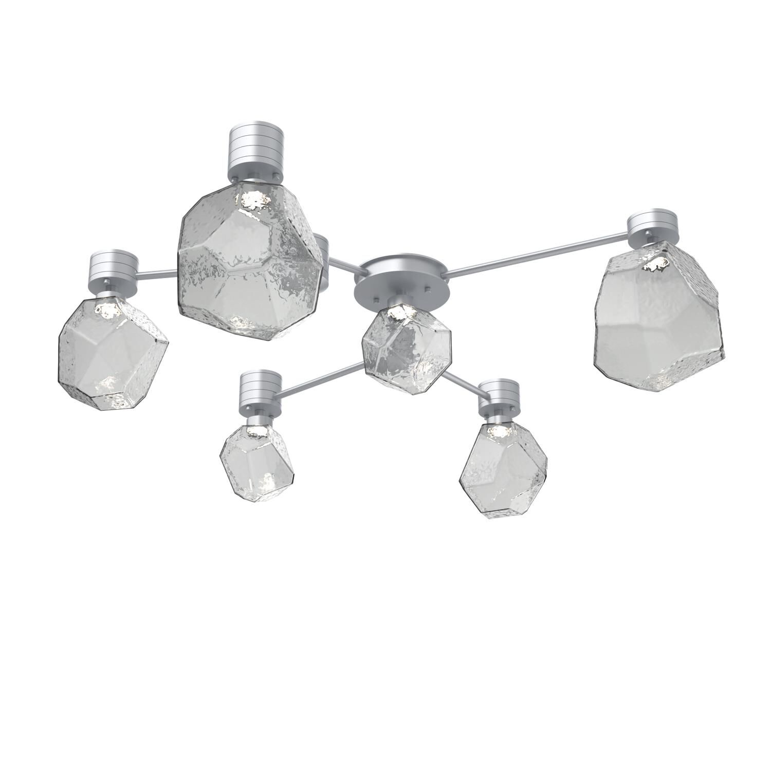 Levi Wilson Gem 38 Inch Semi Flush Mount by Hammerton Studio