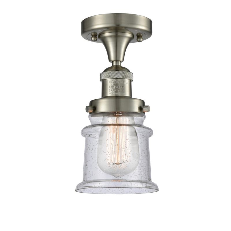 Bruno Marashlian Canton 6 Inch 1 Light Semi Flush Mount by Innovations Lighting