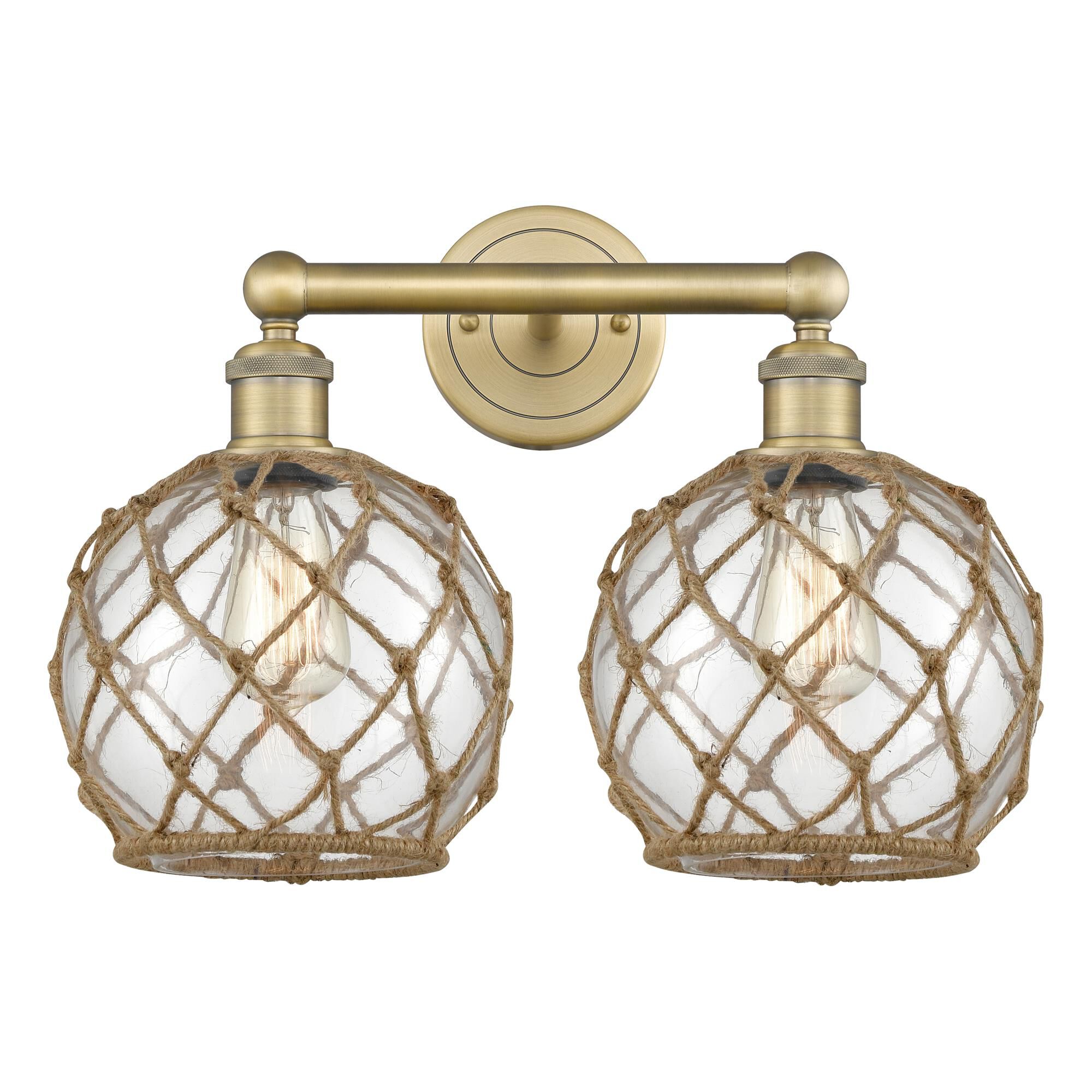 Bruno Marashlian Farmhouse Rope 17 Inch Bath Vanity Light by Innovations Lighting