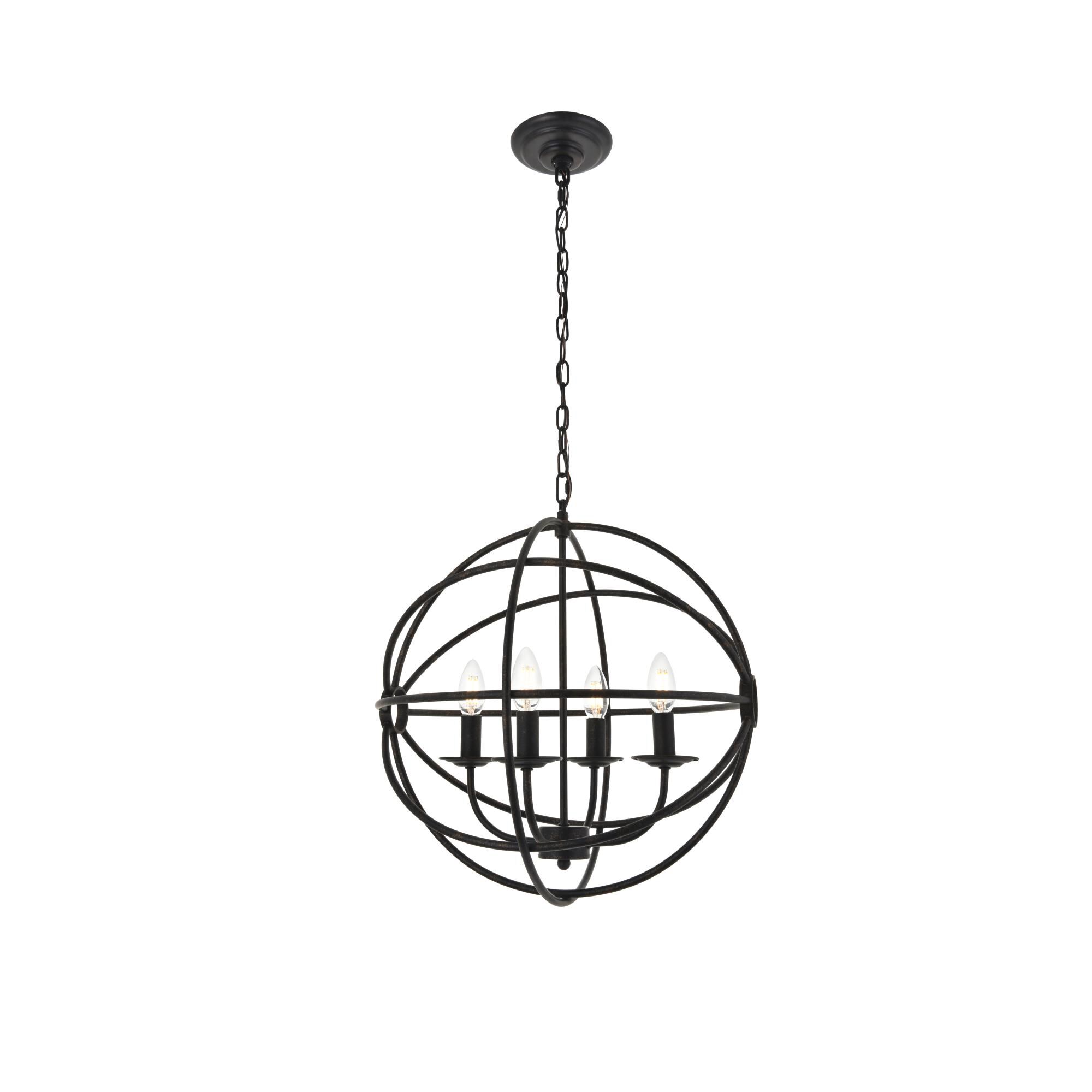 Octavia 18 Inch Large Pendant by Elegant Lighting