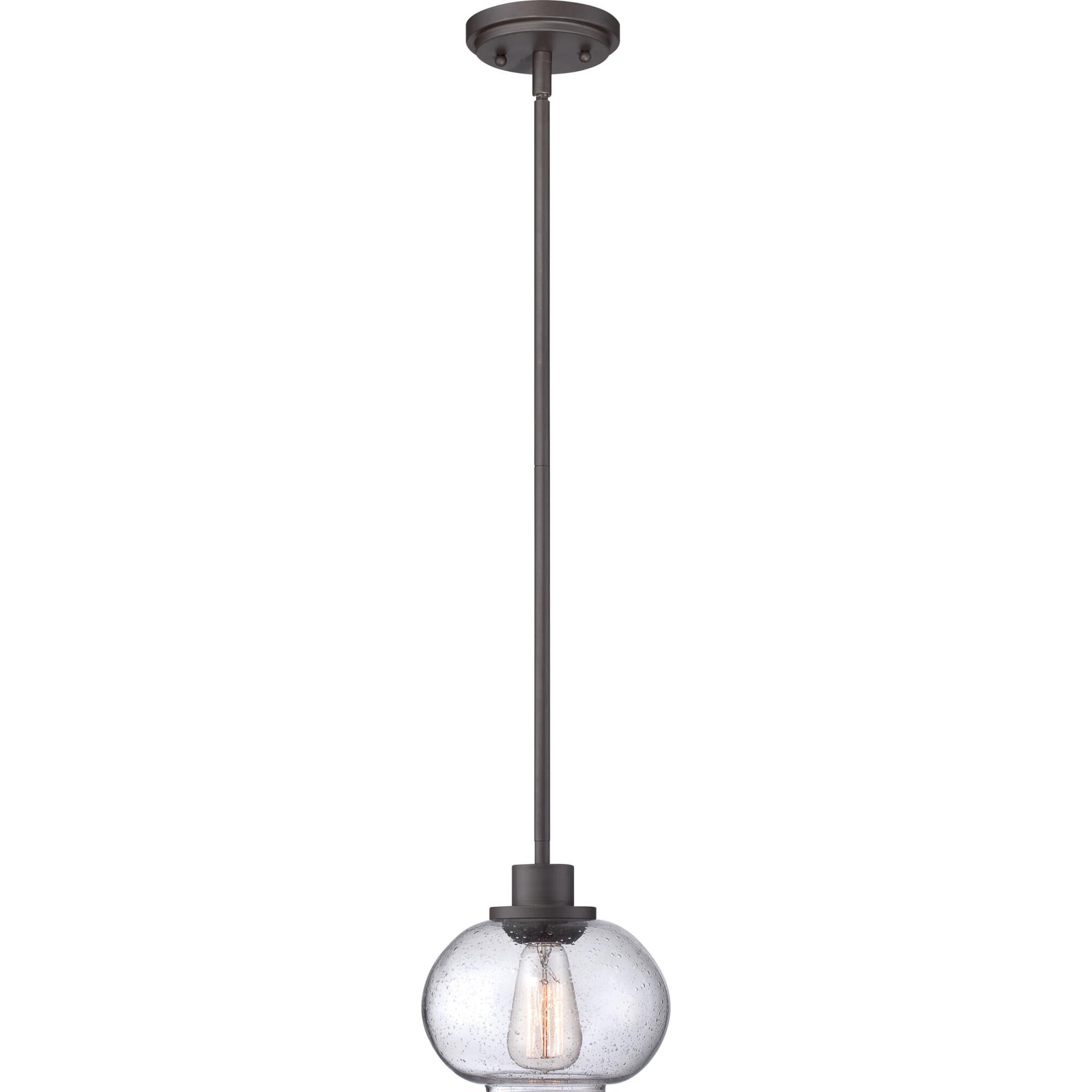 Trilogy 8 Inch Mini Pendant by Quoizel