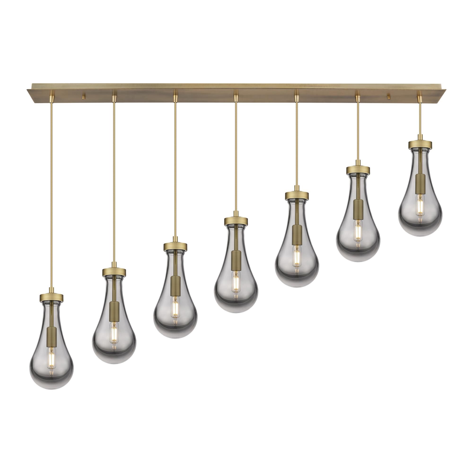 Bruno Marashlian Owego 48 Inch 7 Light Linear Suspension Light by Innovations Lighting