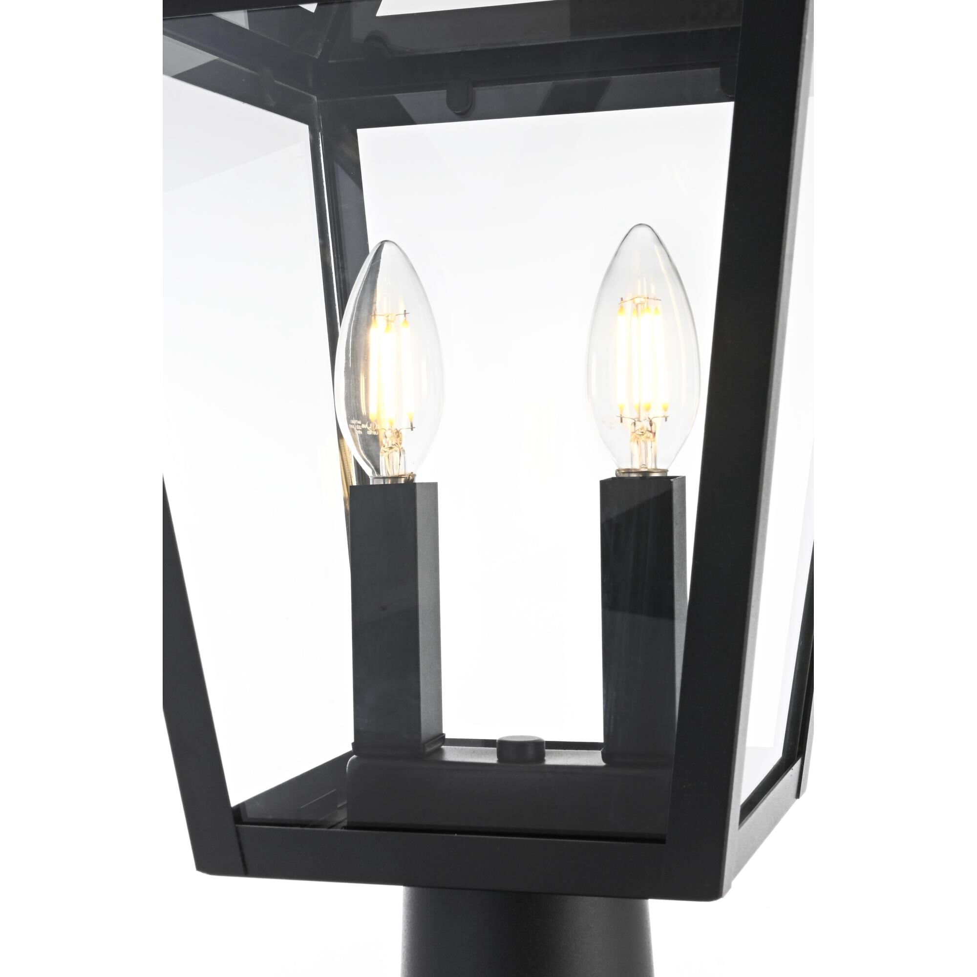 Frankford 22 Inch Outdoor Post Lamp by Elegant Lighting