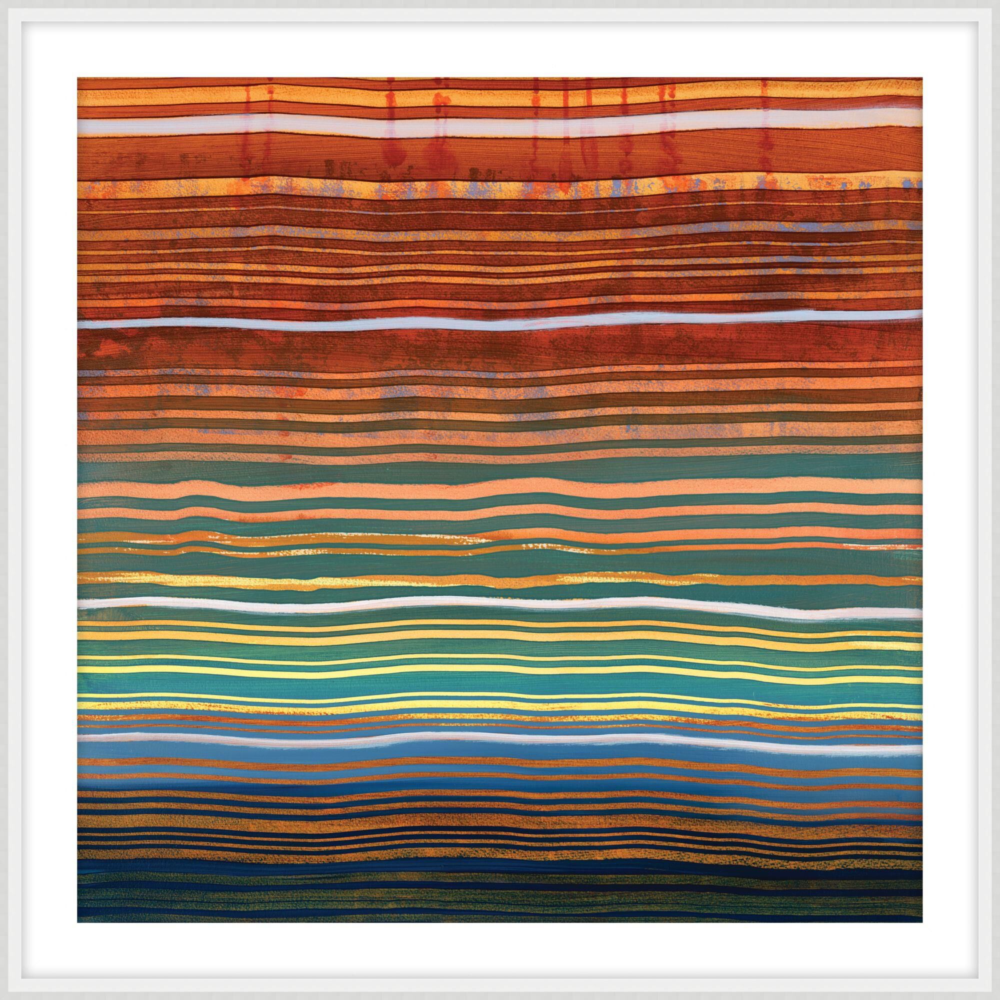 A Linear Arrangement Print by LEVEL57