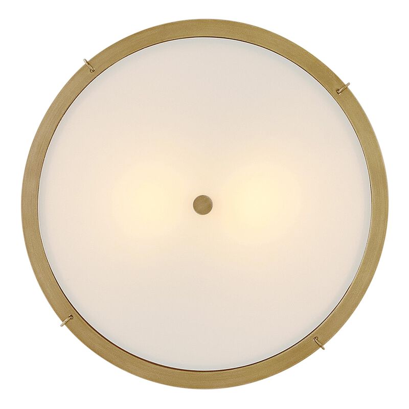 Clarke 15 Inch 2 Light Semi Flush Mount by Hinkley