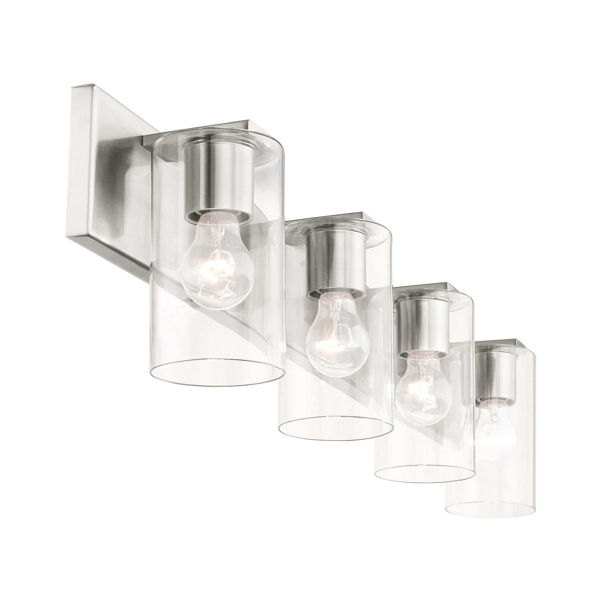 Zurich 35 Inch 4 Light Bath Vanity Light by Livex Lighting