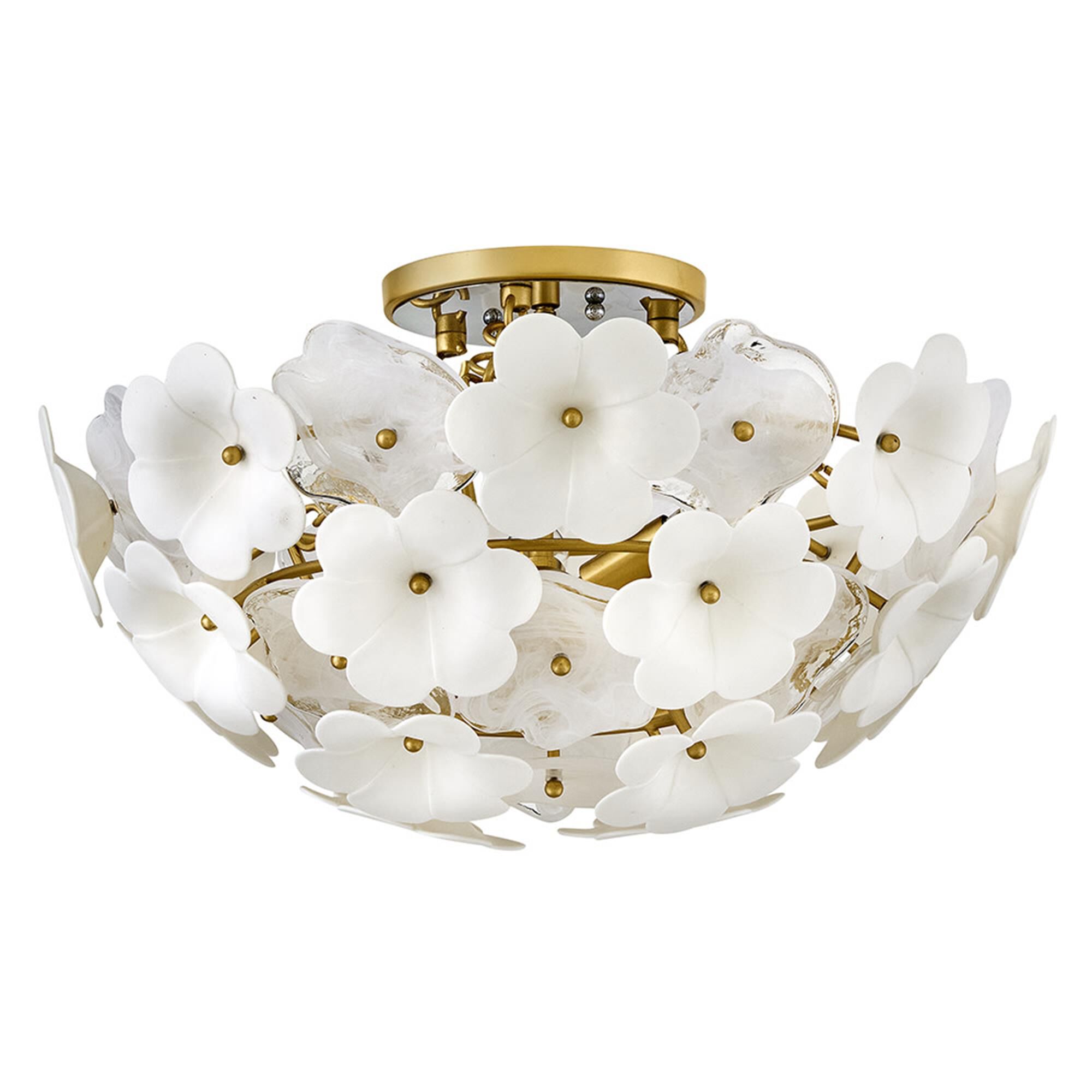 Marianne 21 Inch Semi Flush Mount,