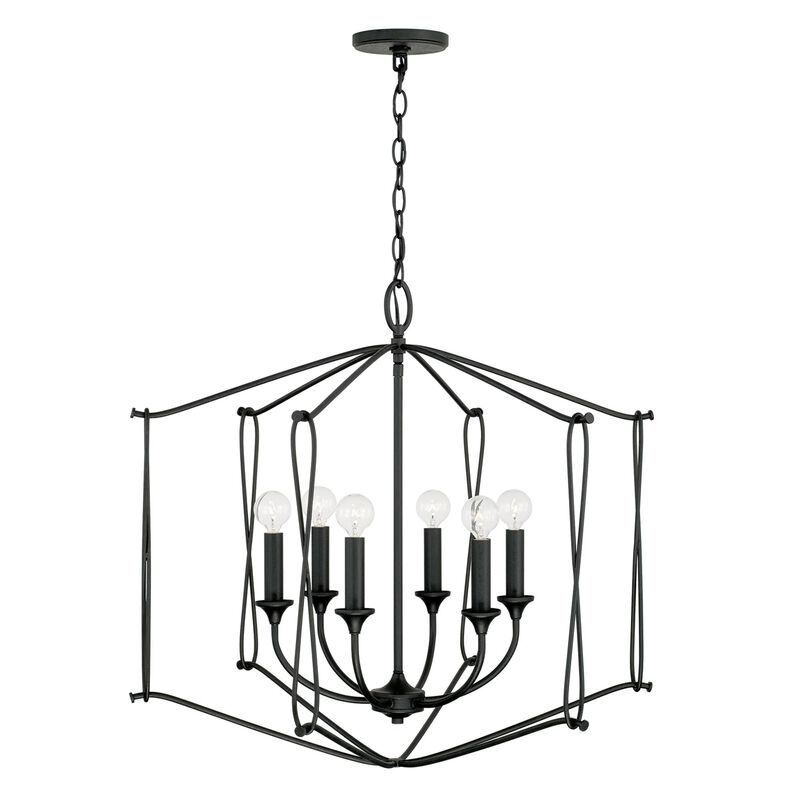 Bentley 28 Inch Cage Pendant by Capital Lighting Fixture Company
