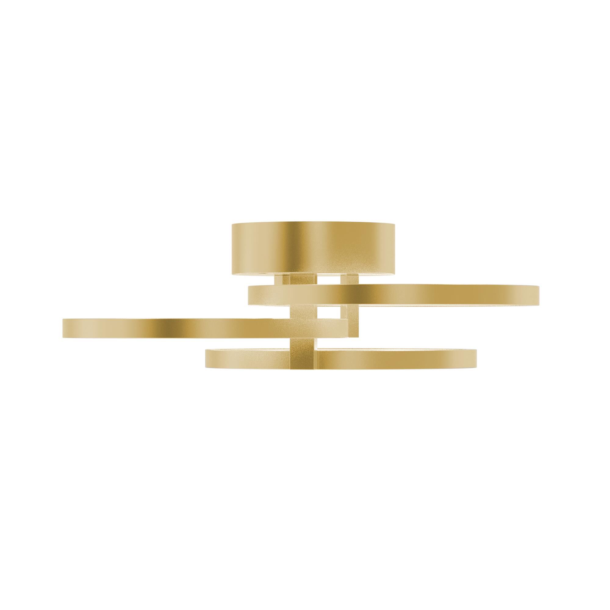 Shown in Satin Brass finish