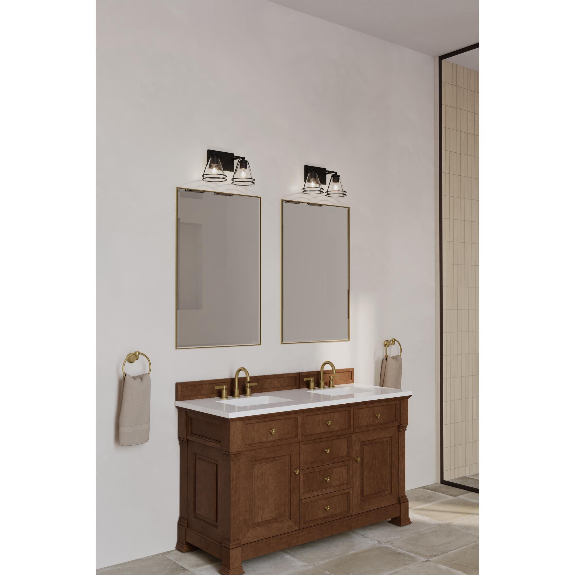 Lorenth 16 Inch Bath Vanity Light by Minka Lavery