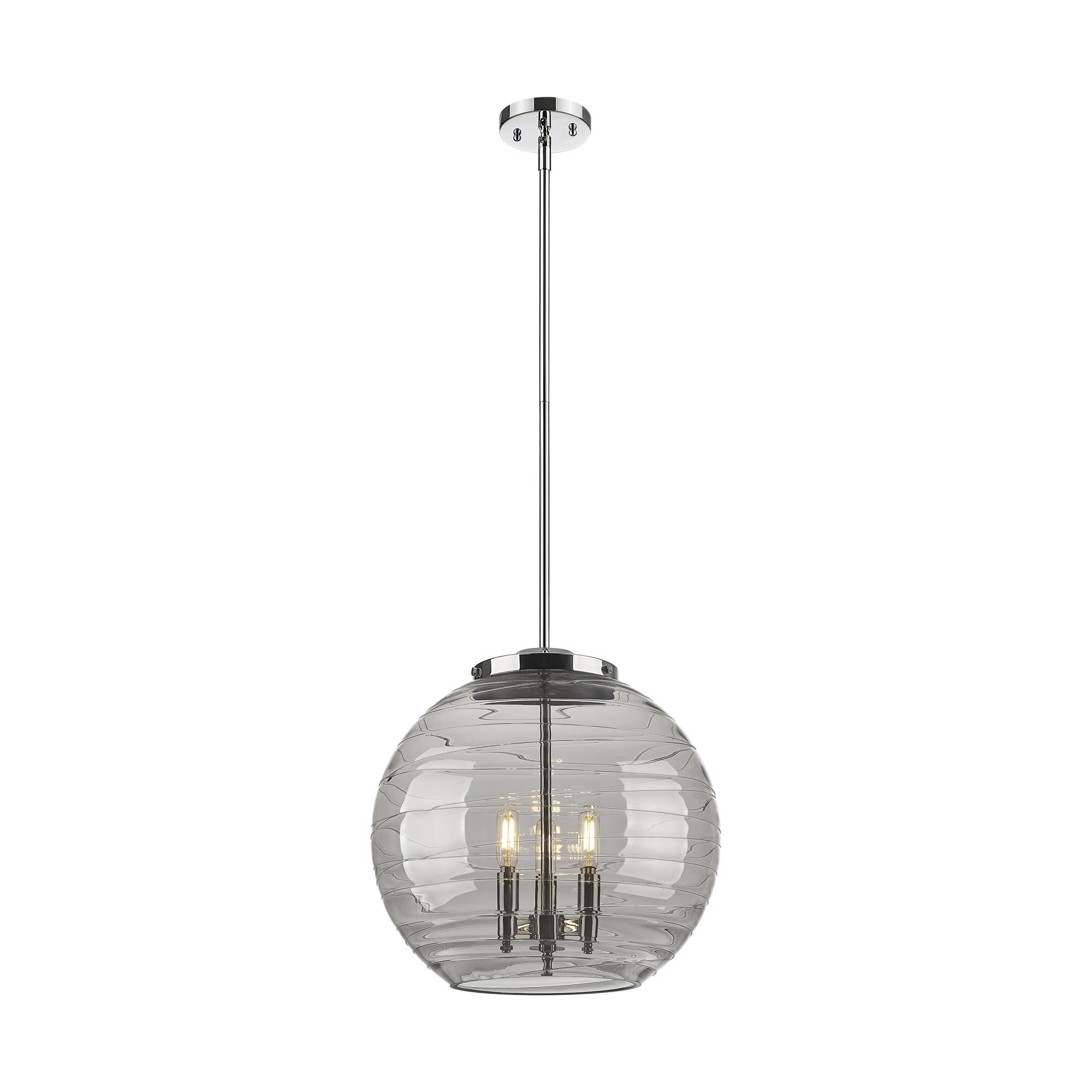Bruno Marashlian Athens Deco Swirl 16 Inch Large Pendant by Innovations Lighting