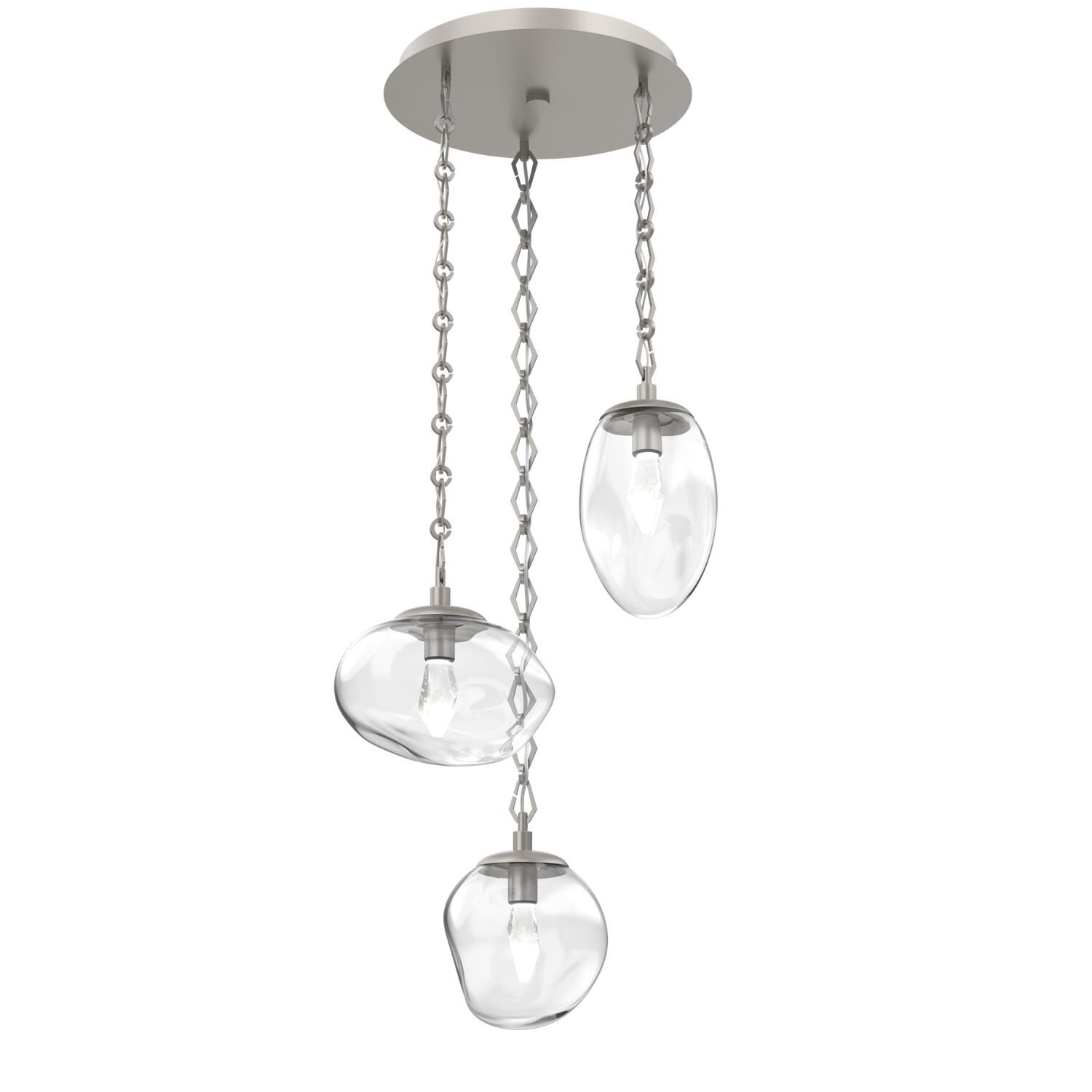 Levi Wilson Cosmos Led 22 Inch Multi Light Pendant by Hammerton Studio